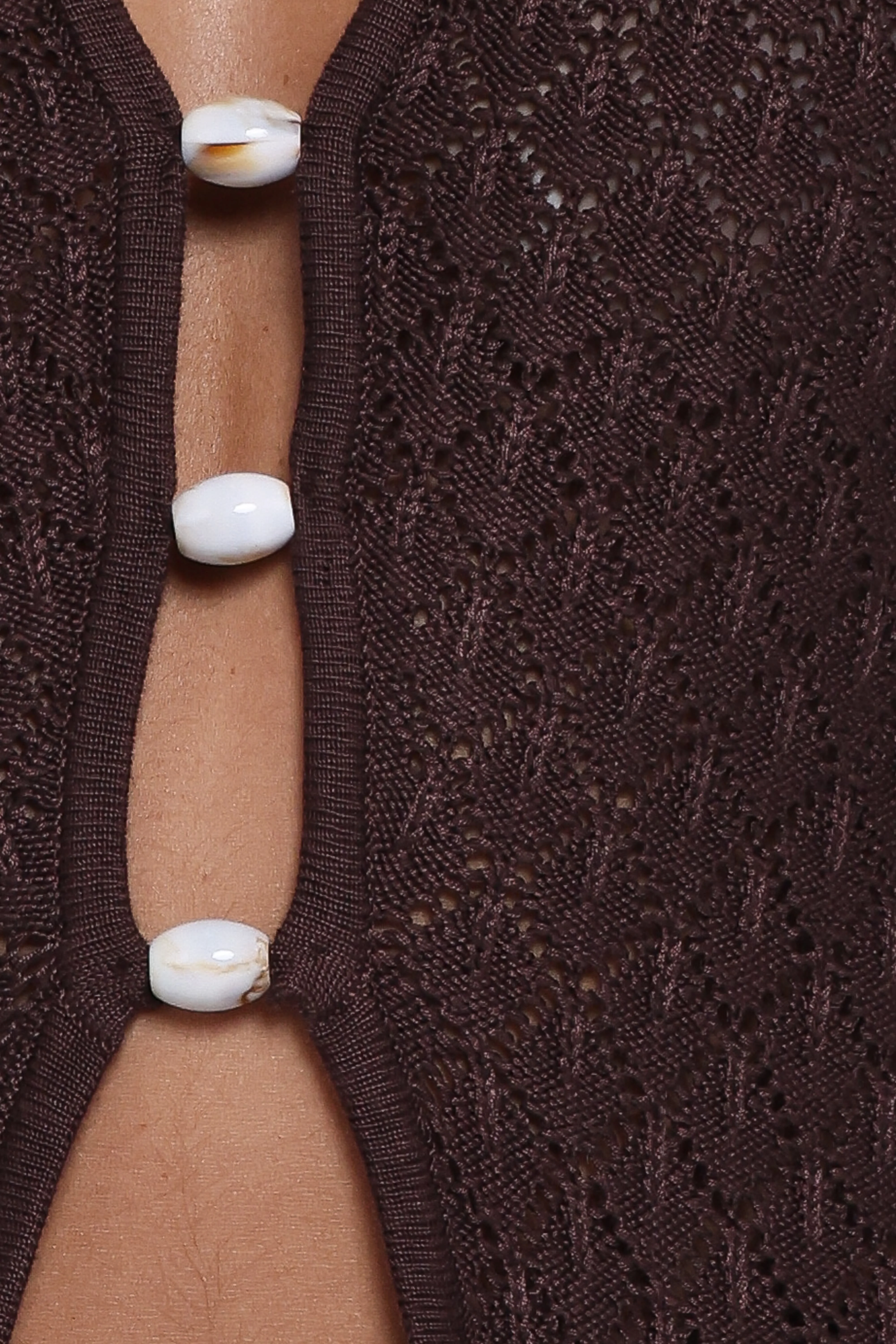 Asplie Knit Top - Espresso