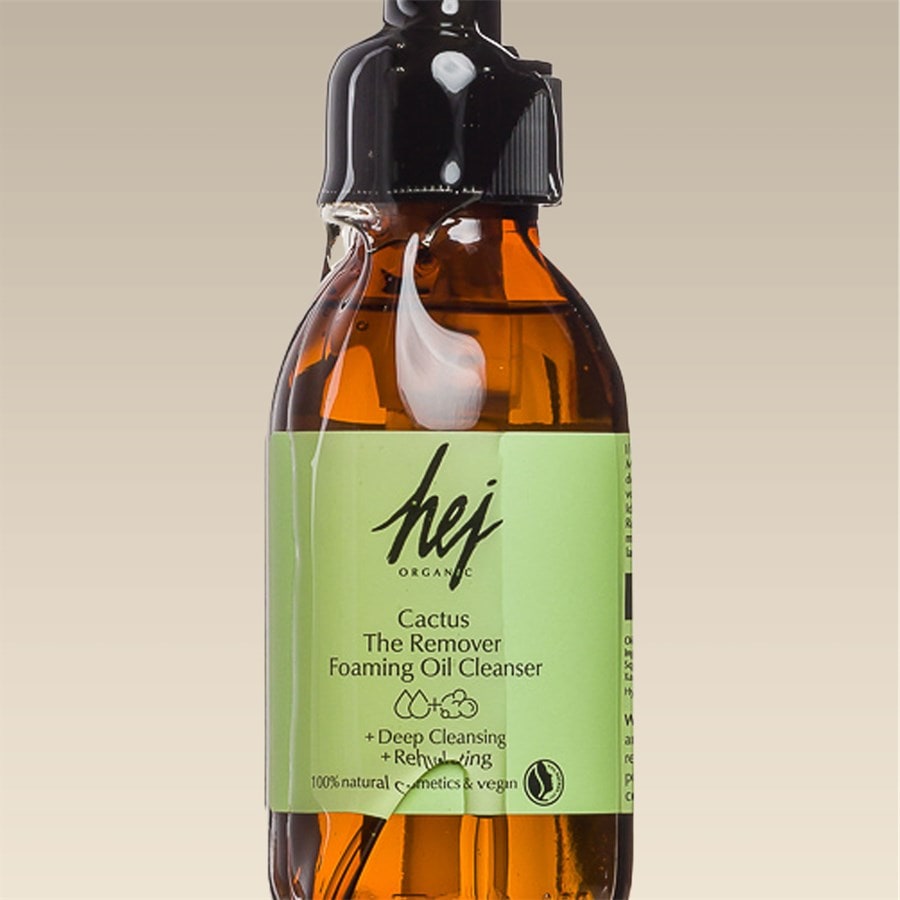 Hej Organic Oczyszczanie Cactus The Remover pieniący się olejek oczyszczający
