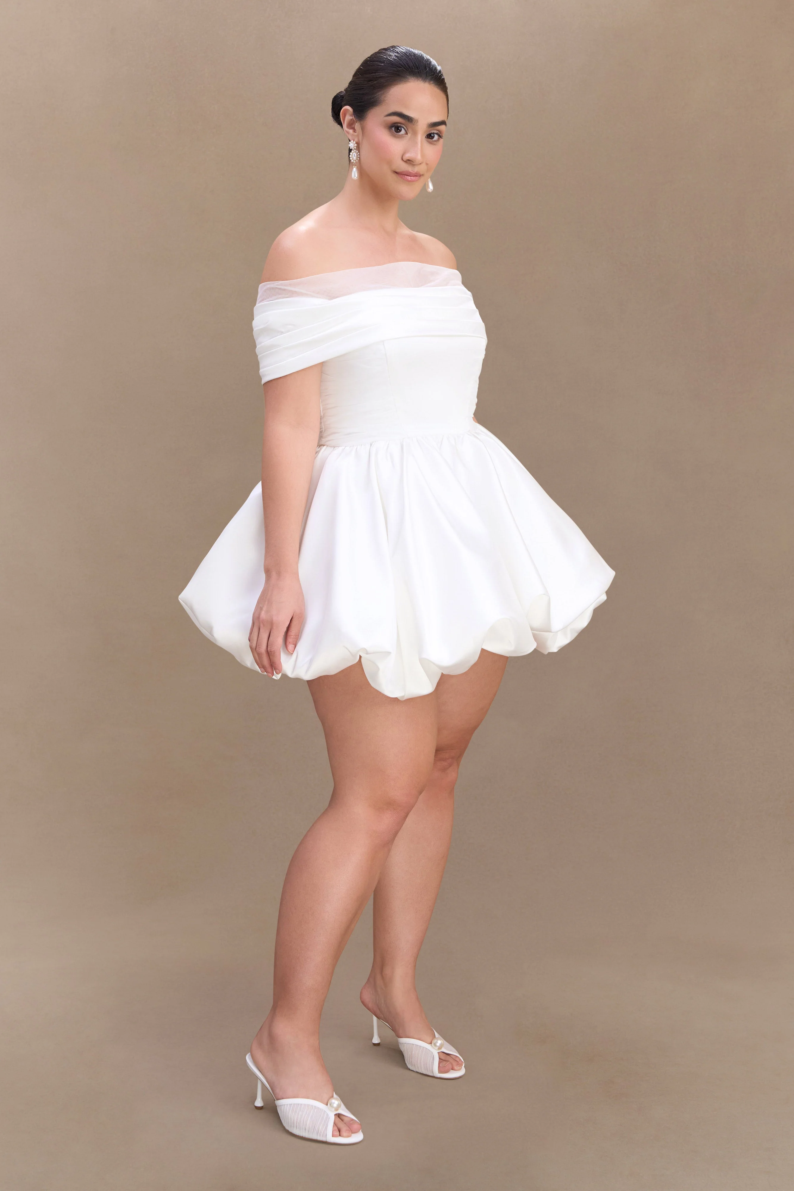 Lauretta-Off-Shoulder-Mini-Dress-White