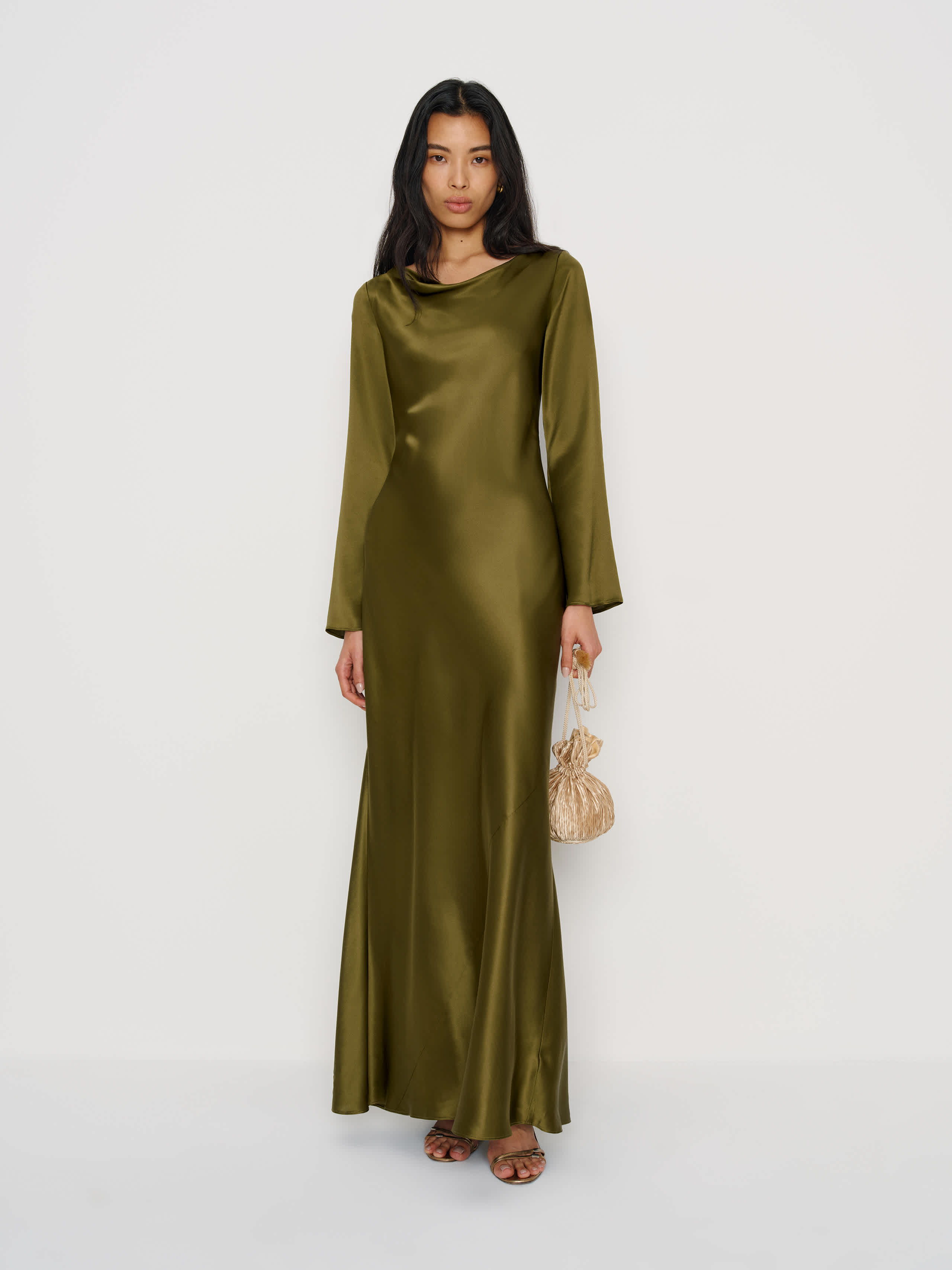 Pike Silk Maxi Dress