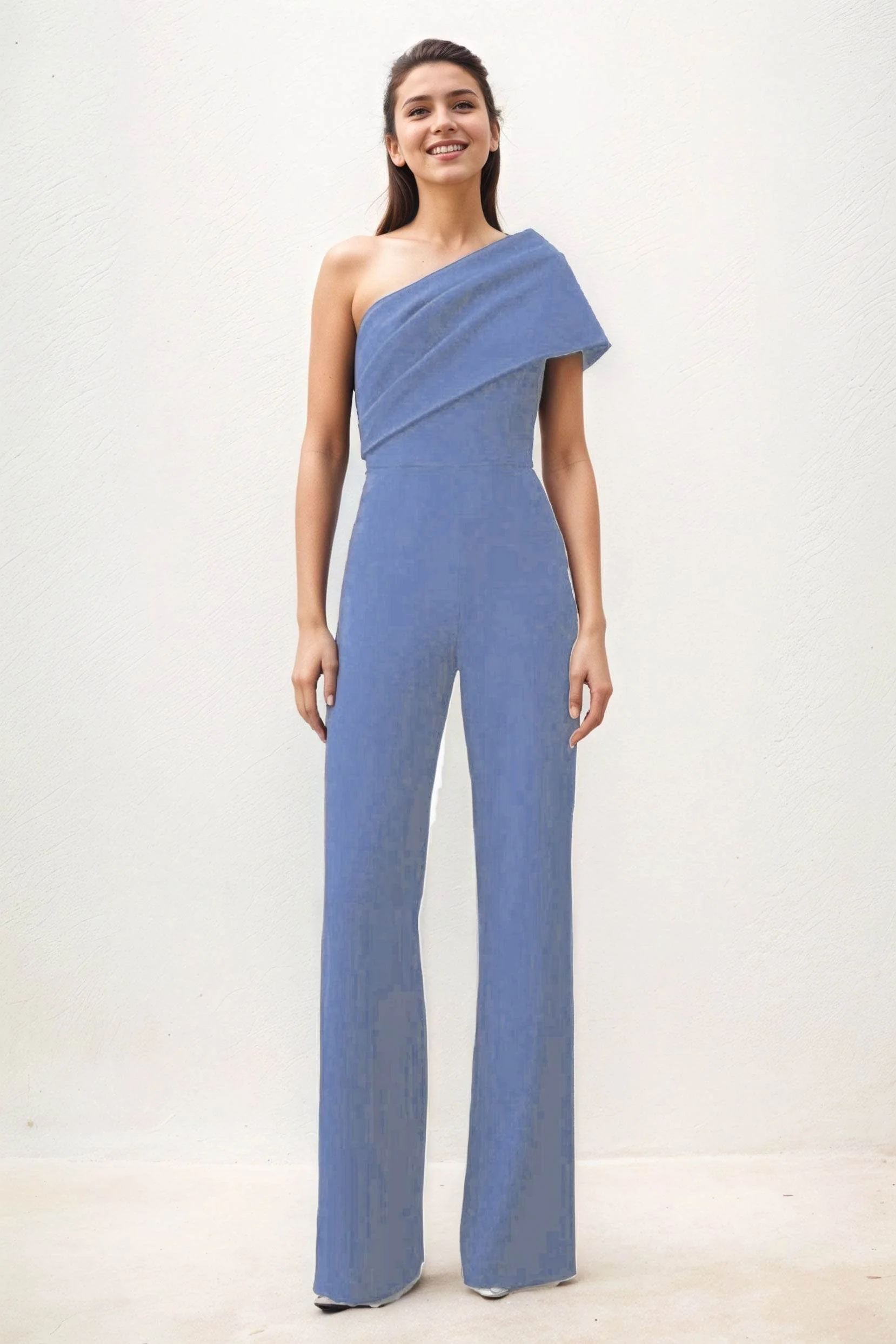 Jumpsuit Maxi Elastic Cloth Wedding Guest Dress CG0277