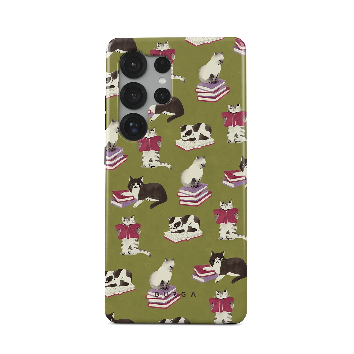Curious Cat - Samsung Galaxy S25 Ultra ケース