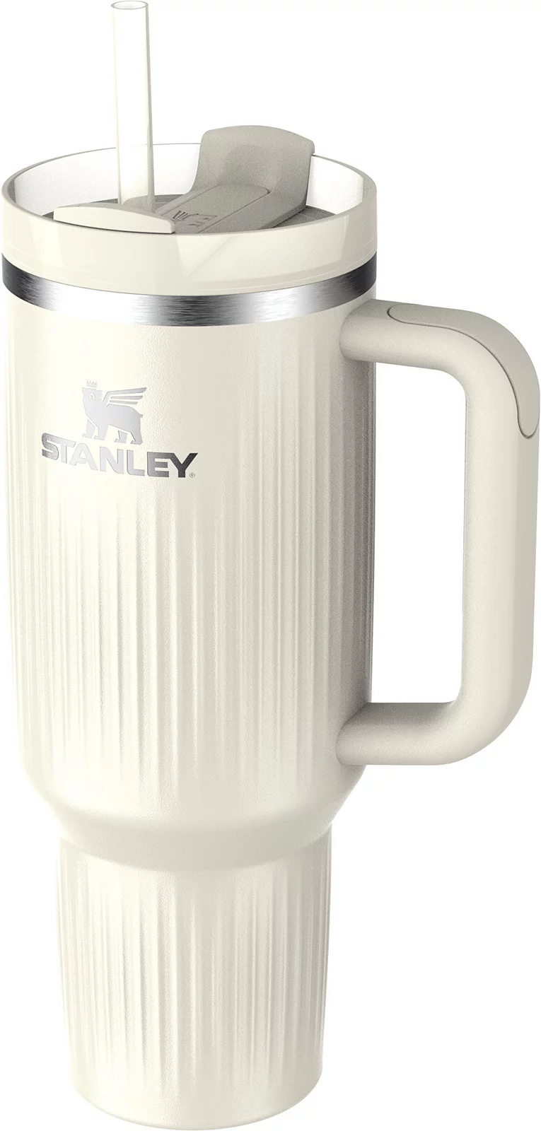 Stanley 40 oz. Quencher H2.0 Fluted Tumbler - Cream Gloss