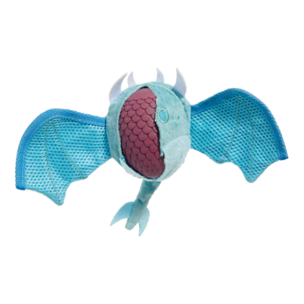 Brrrtha The Dragon Super Chewer Durable 2-In-1 Tug + Fetch Dog Toy