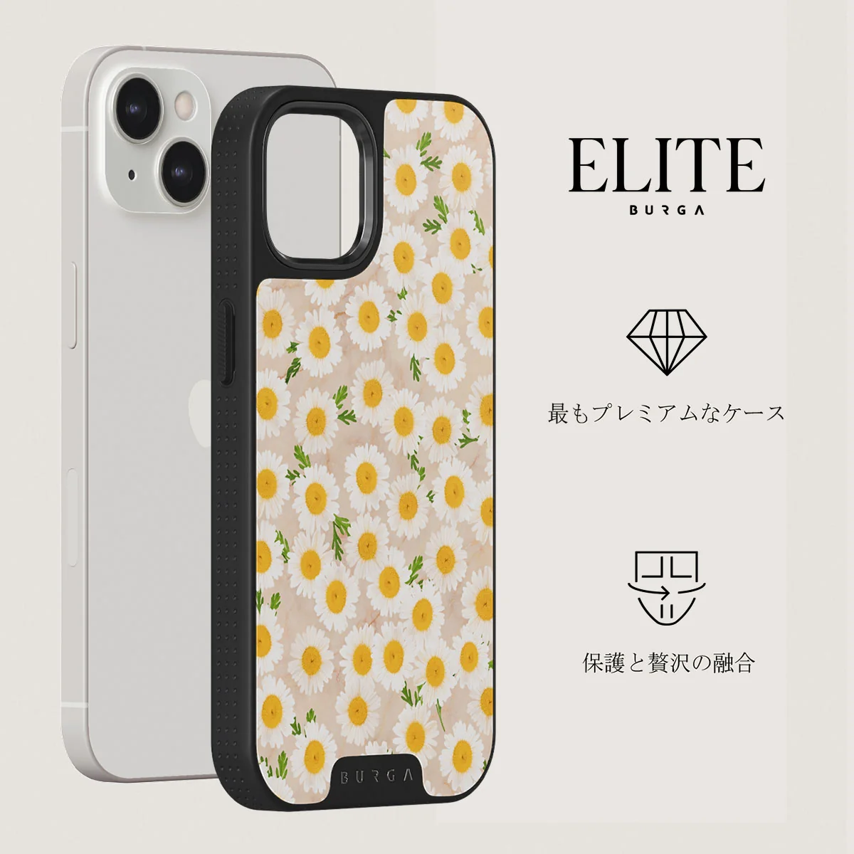 Pure Bliss - Daisy iPhone 13 ケース