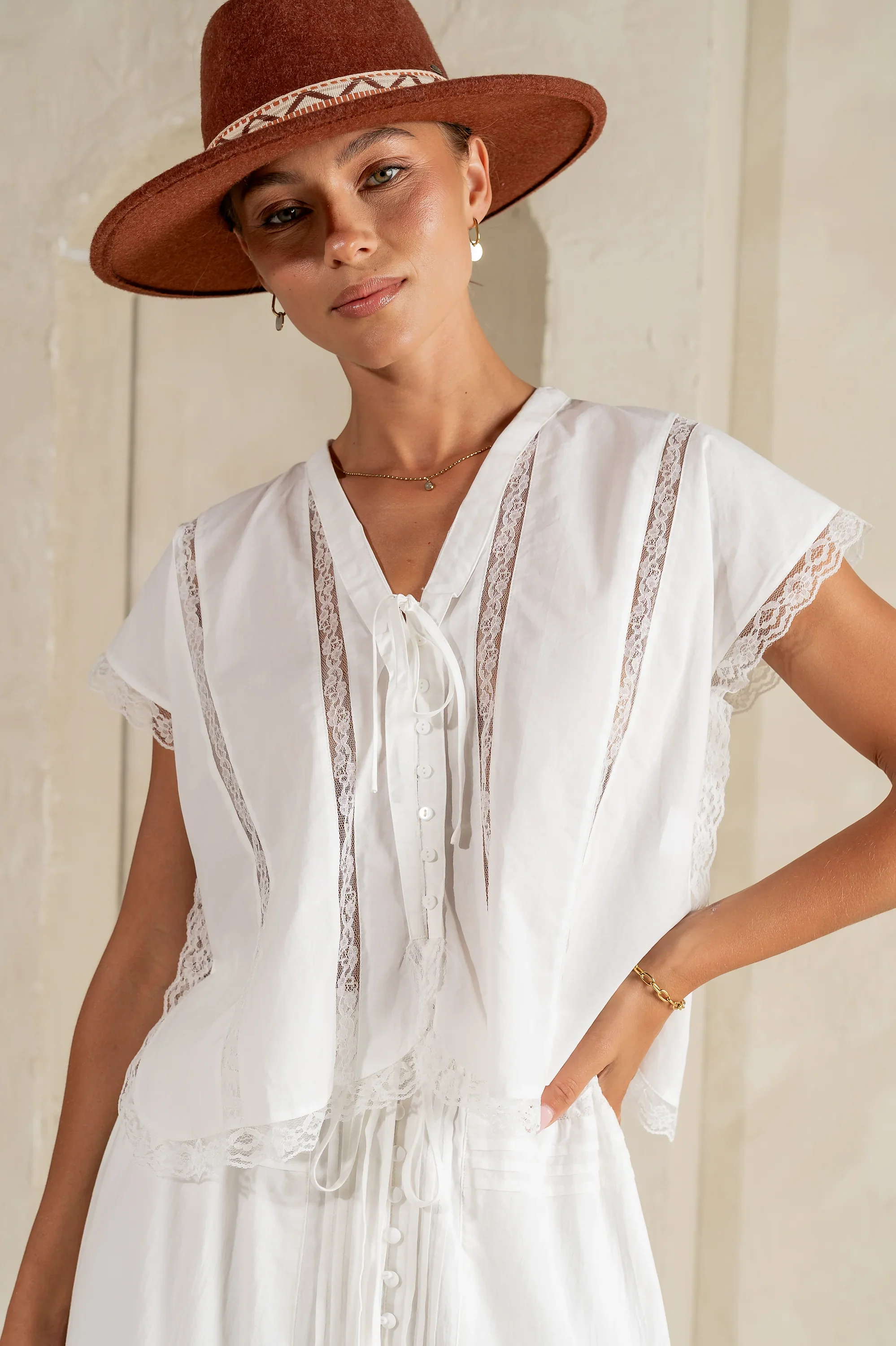 Sadie Lace Blouse