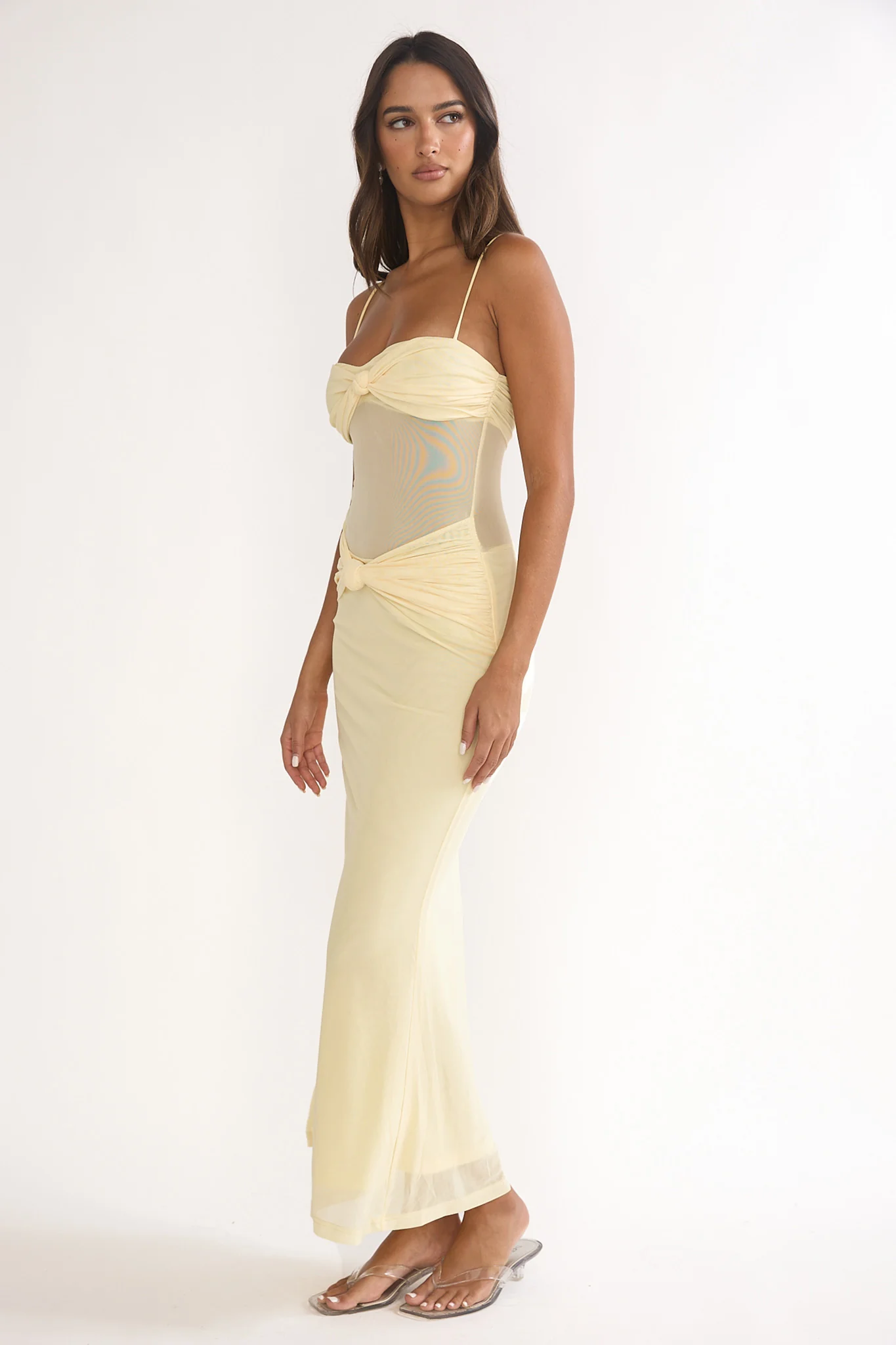 Stara Knot Accent Maxi Dress Butter