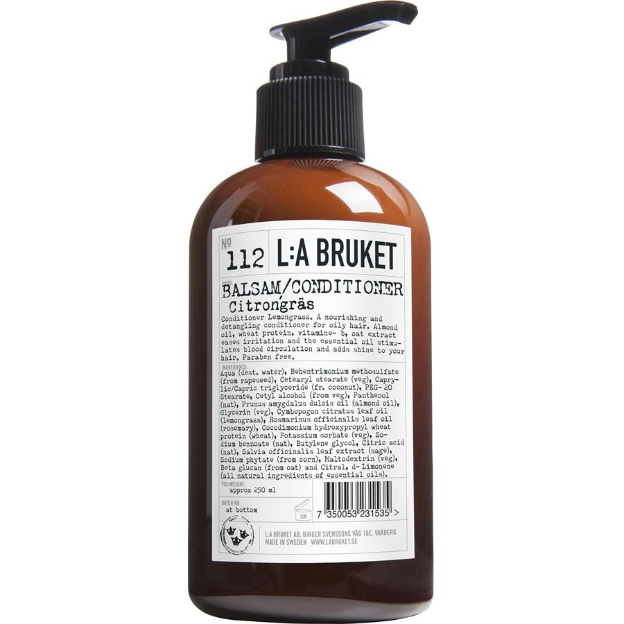 La Bruket Odżywka No. 112 Conditioner Lemongrass