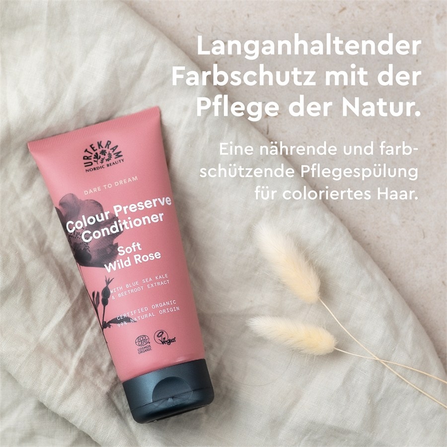 Urtekram Soft Wild Rose Odżywka chroniąca kolor