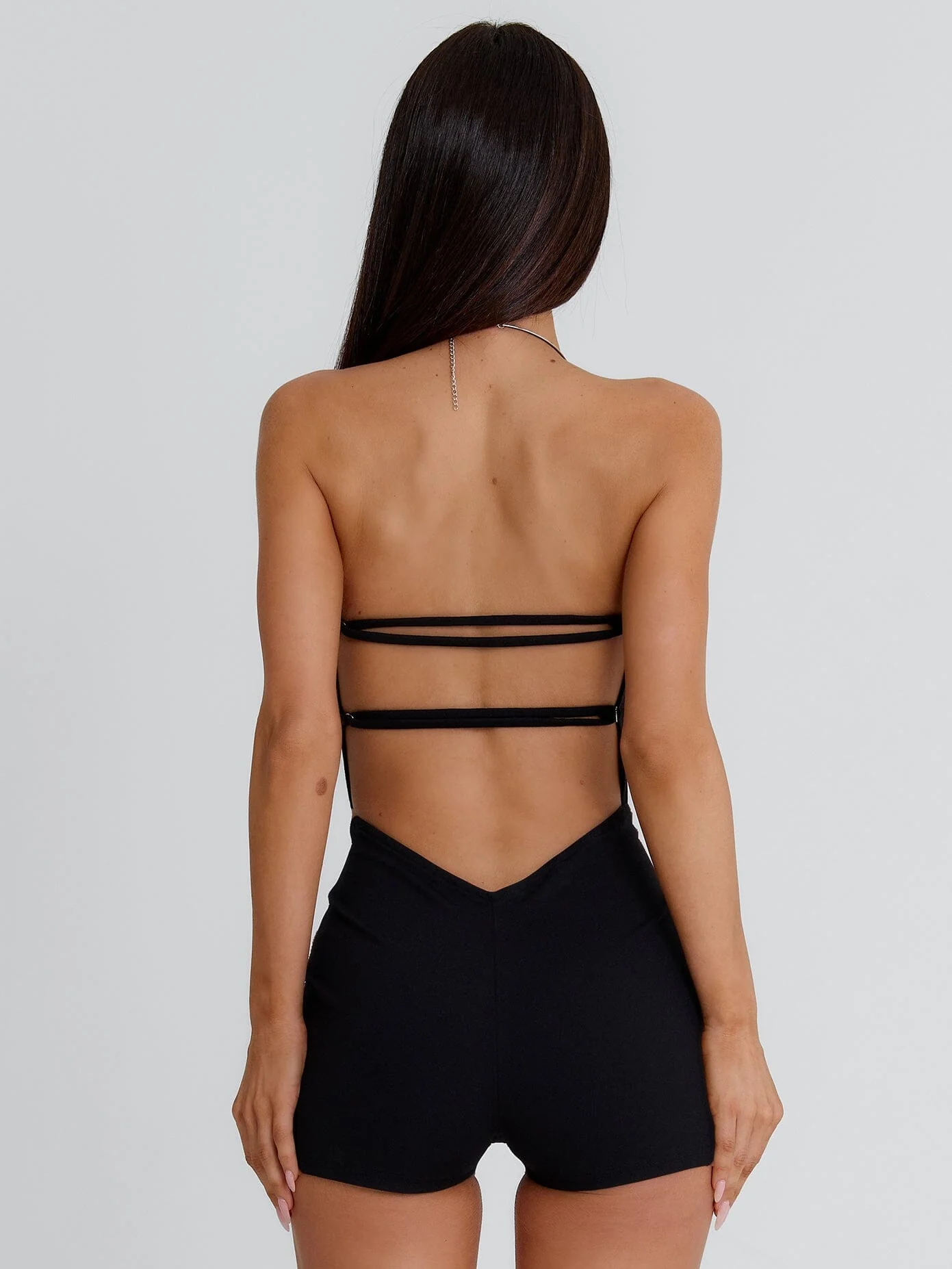 Rhianon Playsuit Black