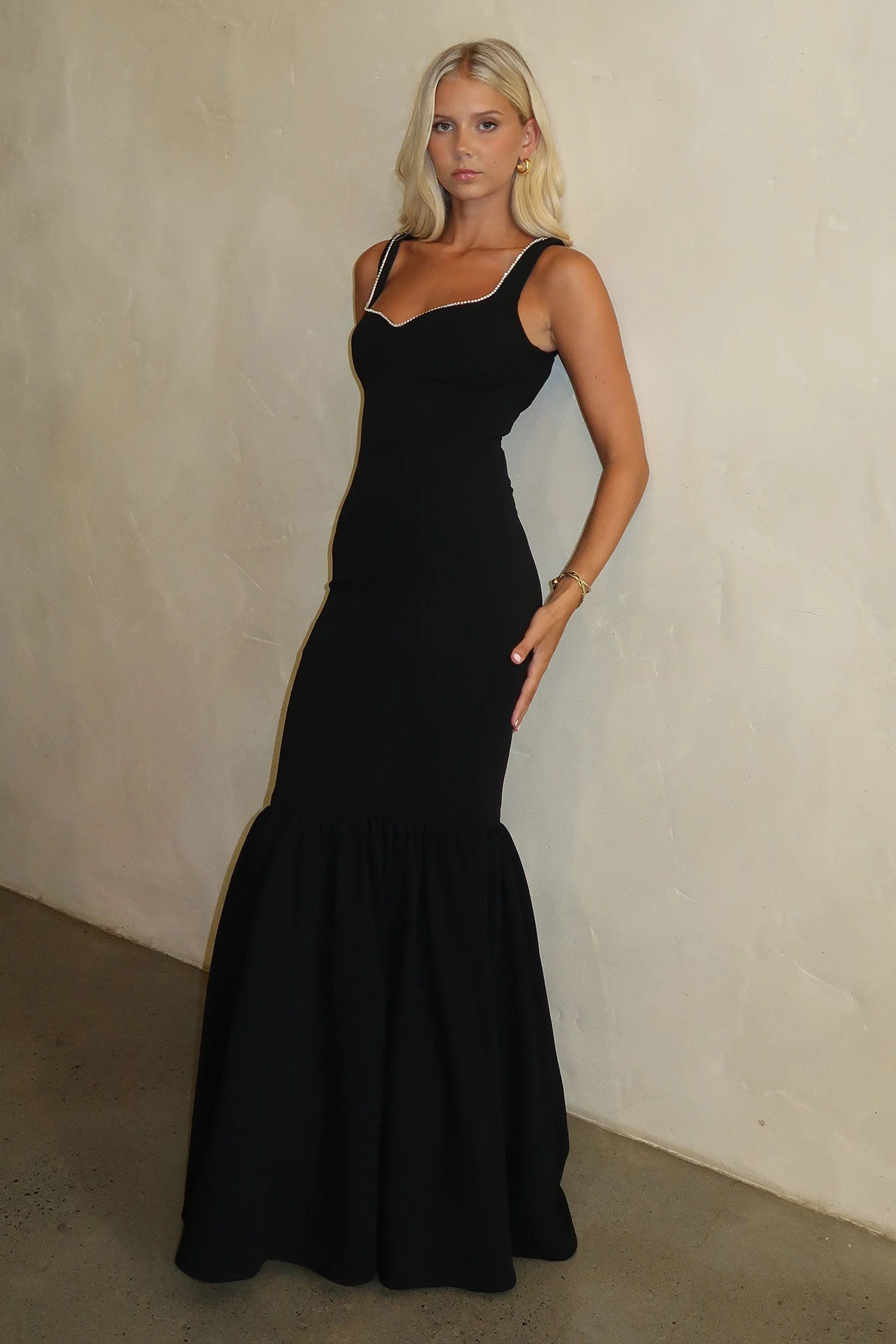 Emberly Maxi Dress - Black