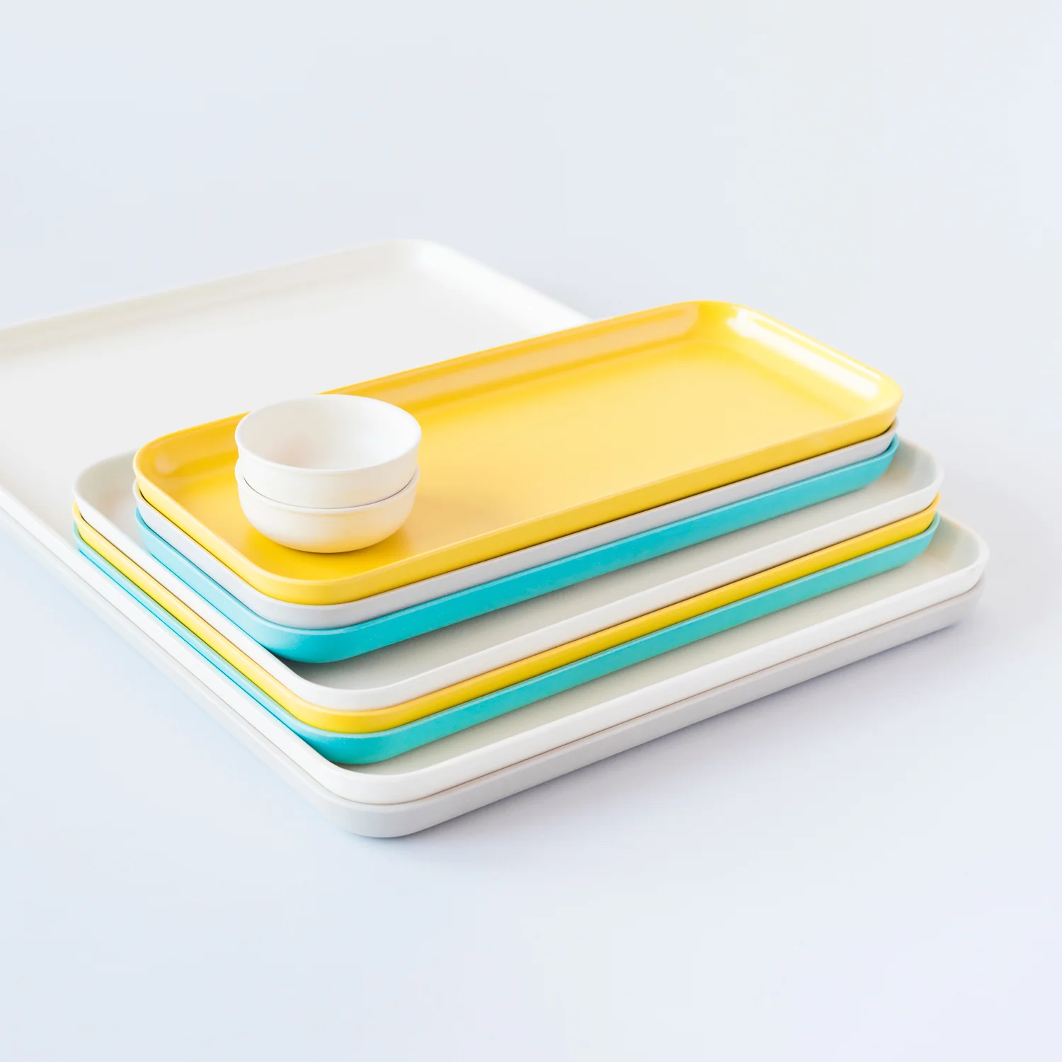 Vogeelle Medium Serving Tray - Off White