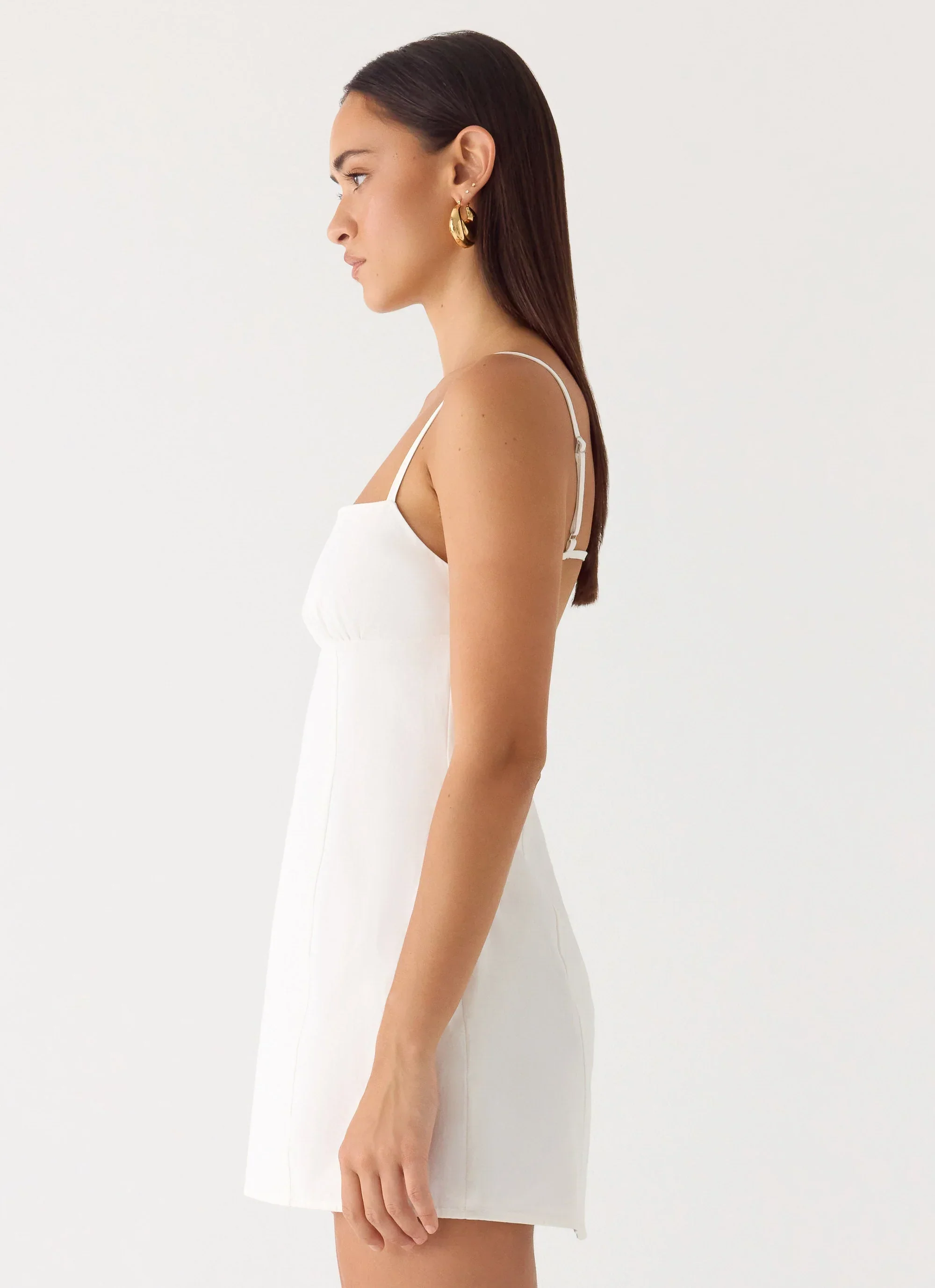 Second Sun Mini Dress - White - luluinthesky