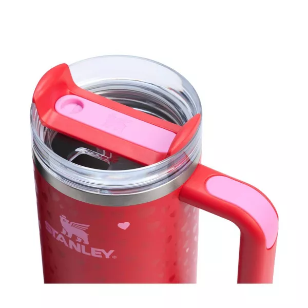 Stanley 30 oz Stainless Steel H2.0 Flowstate Quencher Tumbler - Valentine's Day