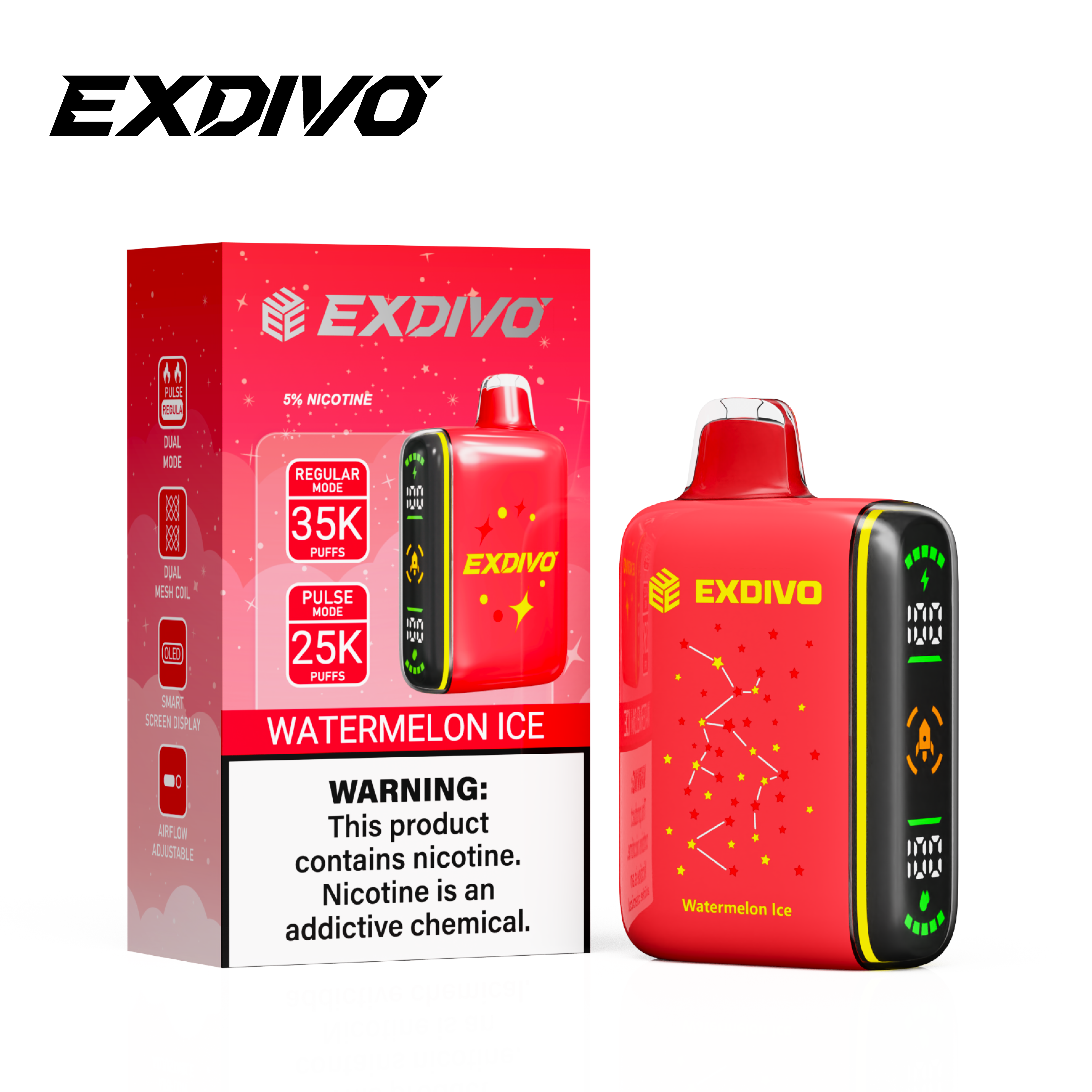 EXDIVO interstellar 35000 Puffs