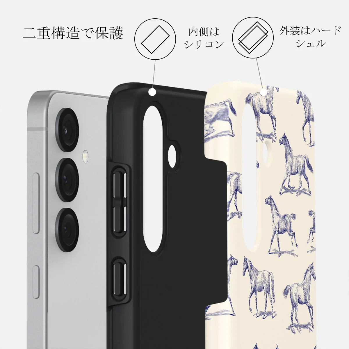 Derby Race - Samsung Galaxy S25 ケース