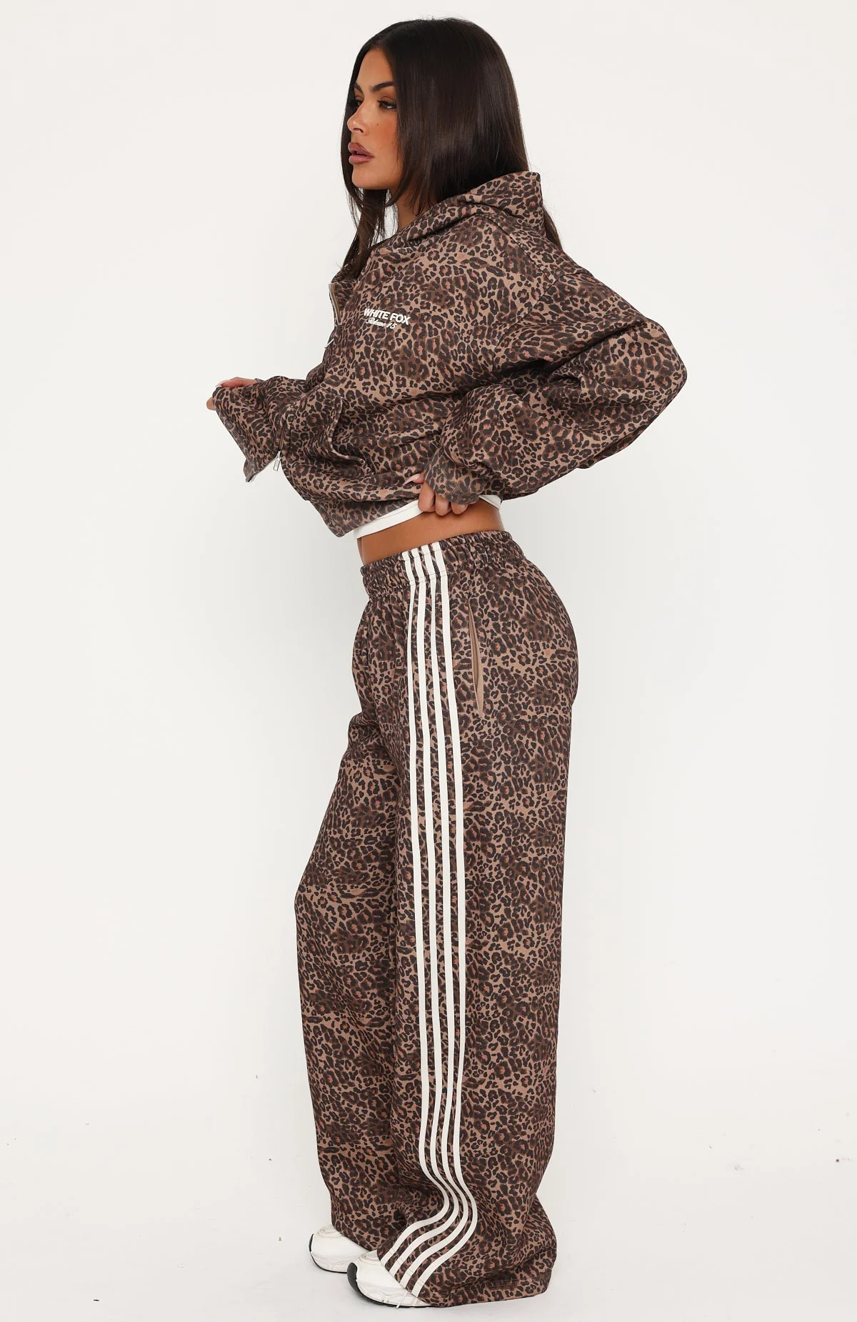 Release 15 Asalia Wide Leg Sweatpants Animal Print