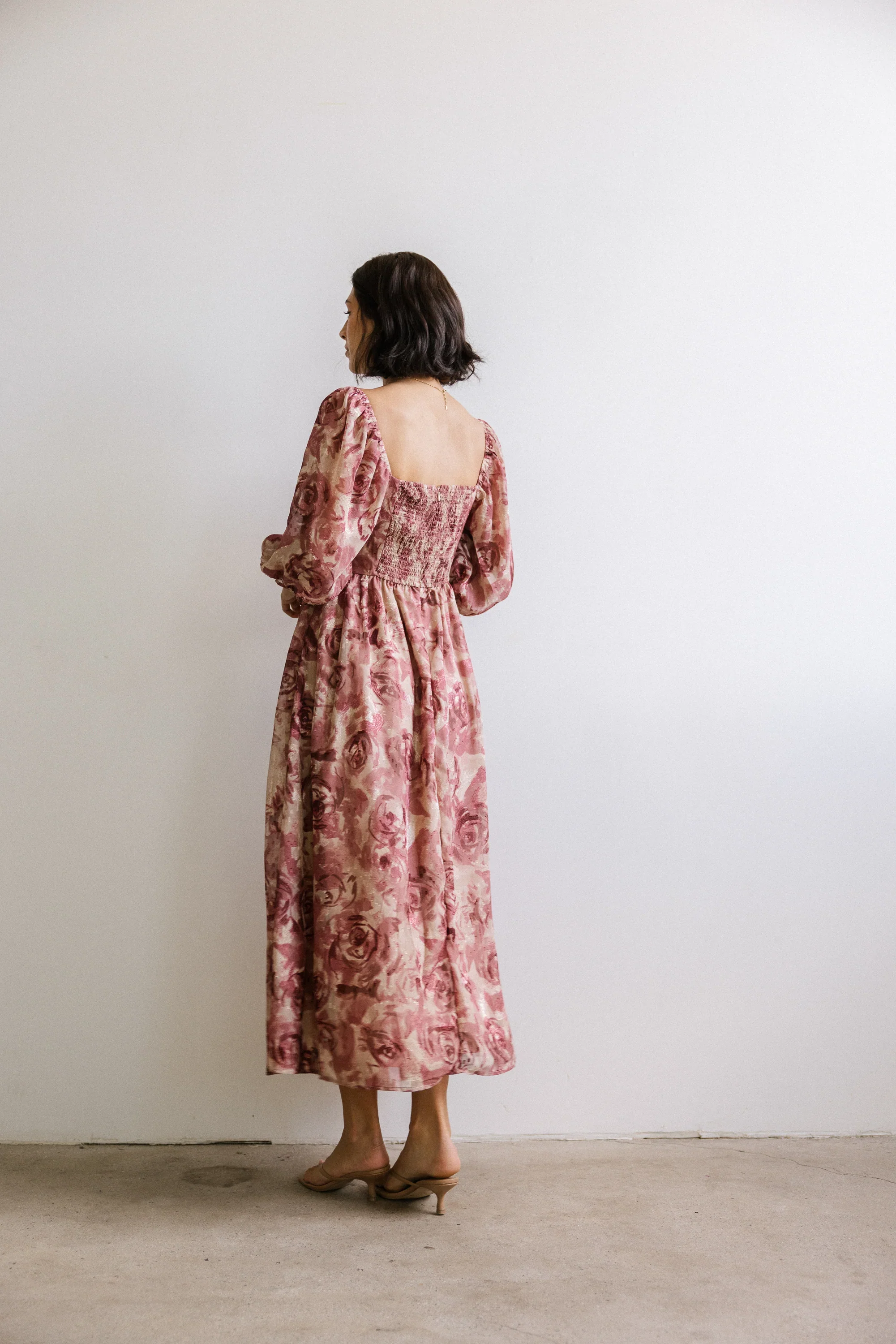 Kimmie Floral Midi Dress