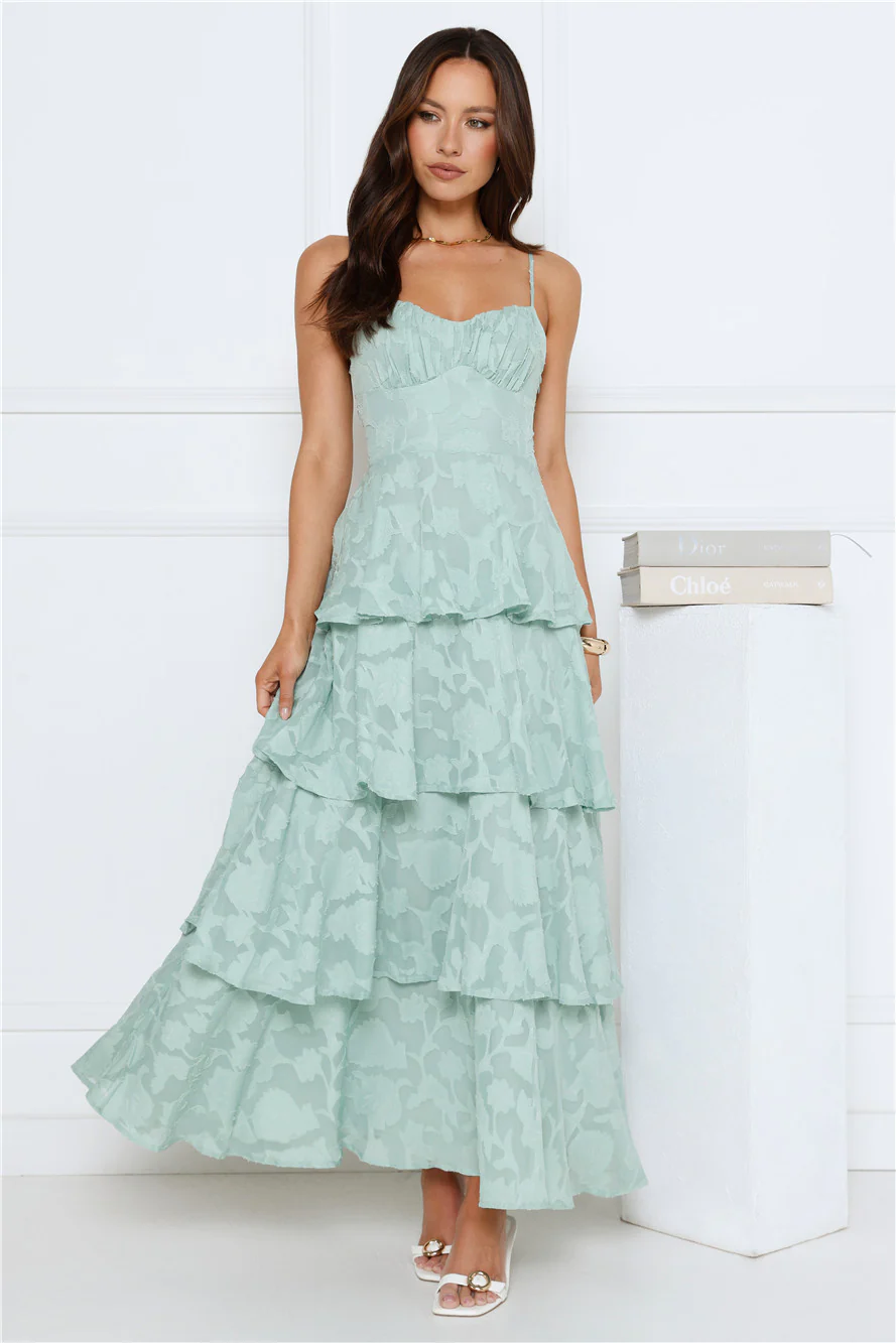 Noir Envy Maxi Dress Sage
