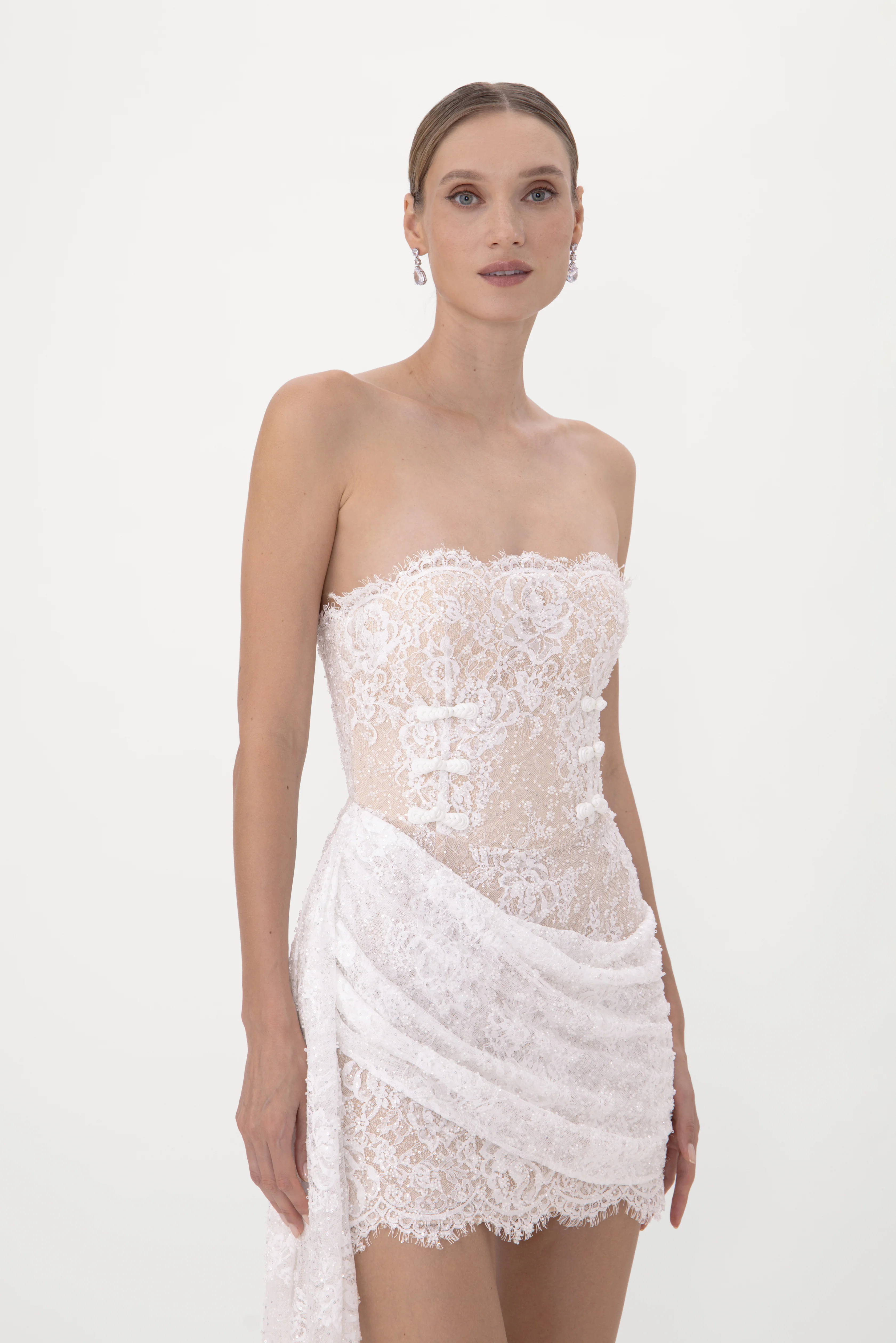 Amelita Lace Mini Dress