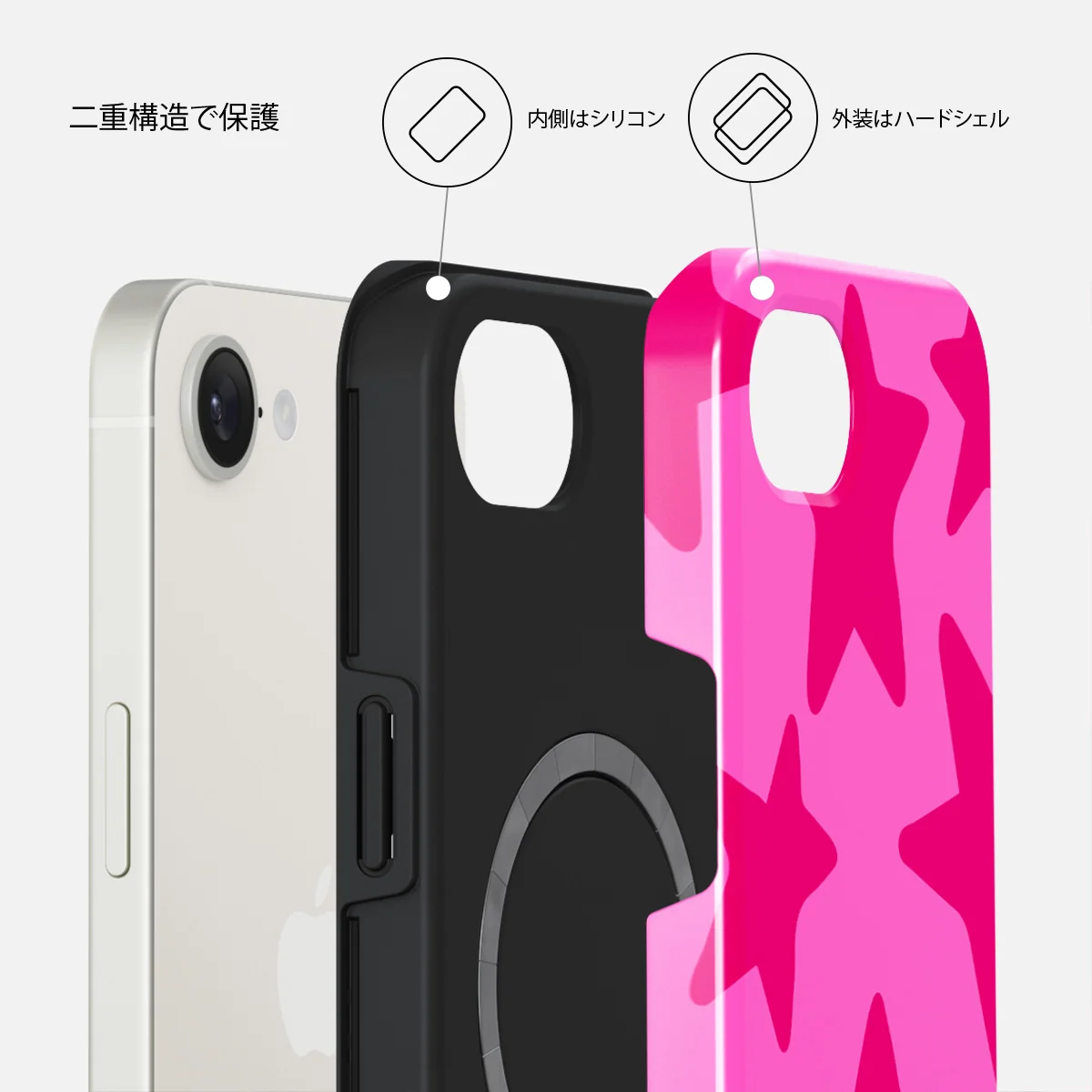 Let's Go Party - iPhone 17e ケース