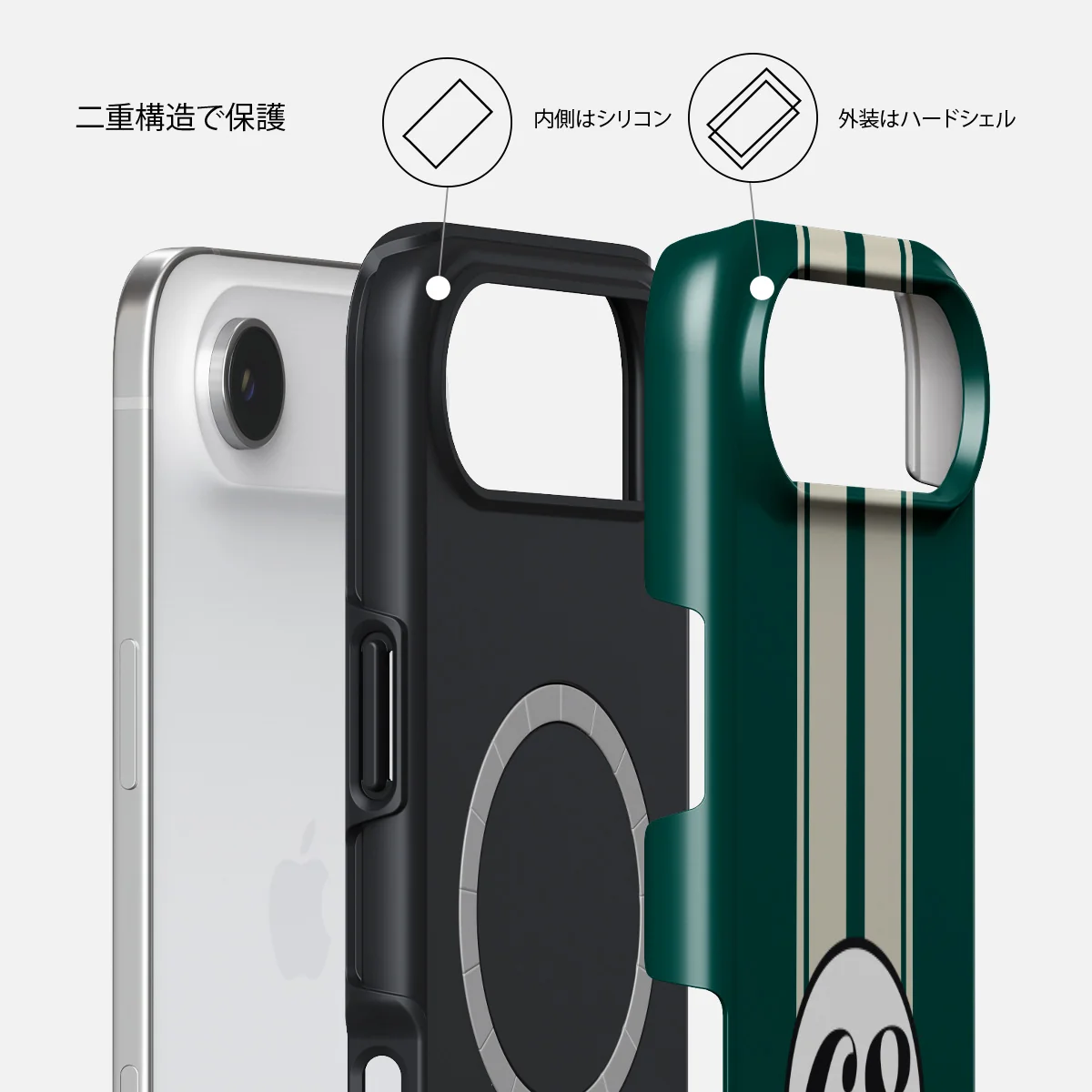 Classic Racing - iPhone Air ケース