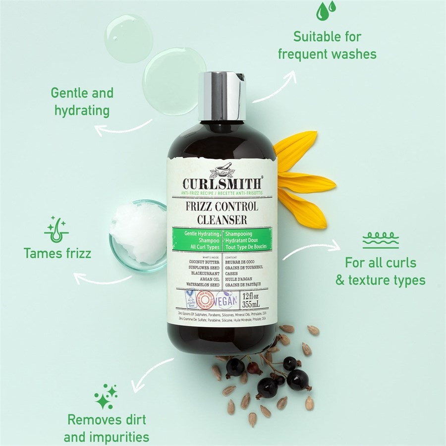 Curlsmith Shampoo Frizz Control Cleanser