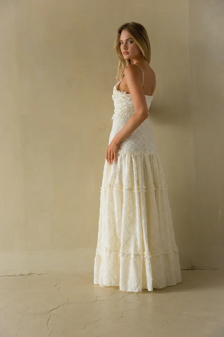 Percy Lace Maxi Dress - luluinthesky