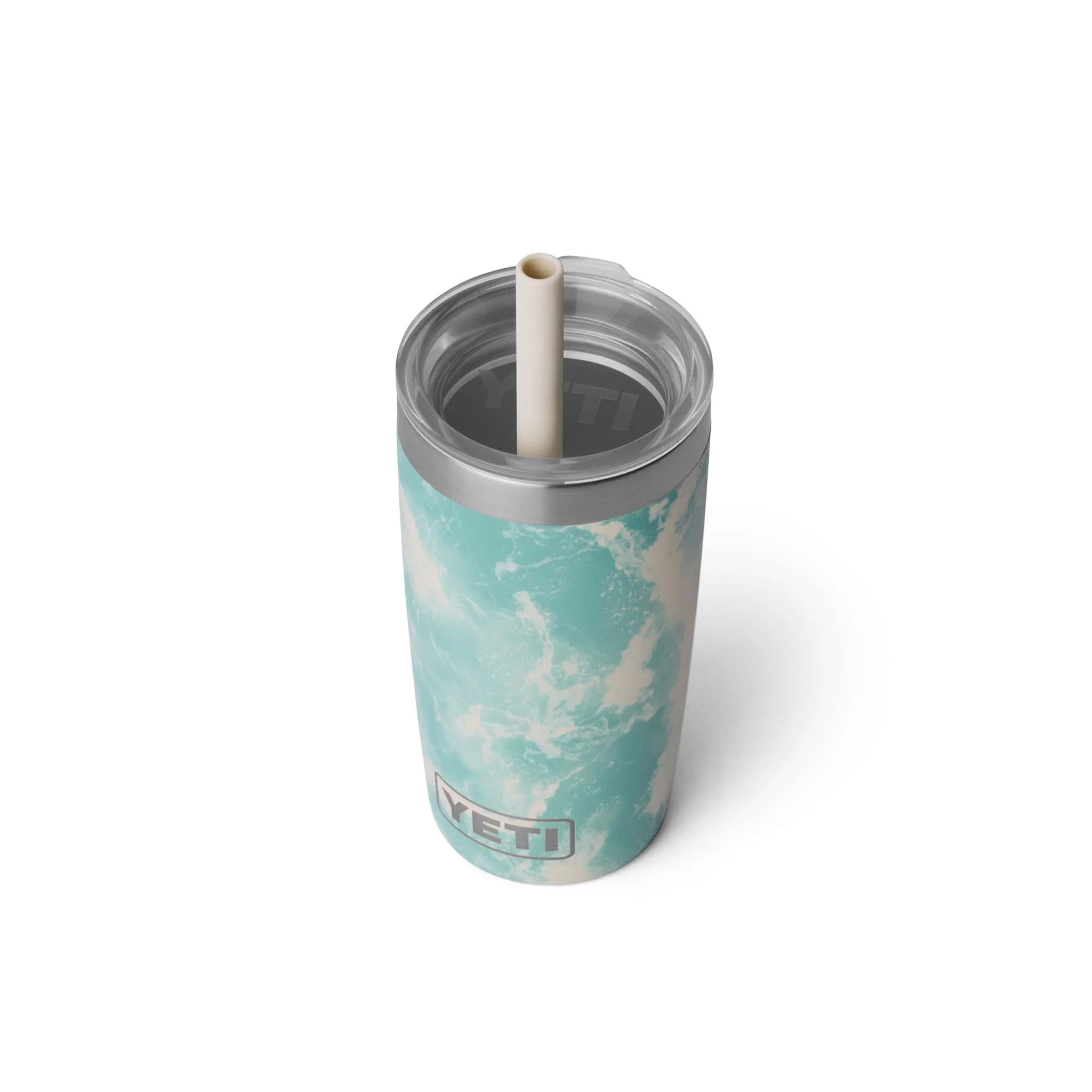 YETI Sea View Rambler 10oz Tumbler with Silicone Straw - luluinthesky
