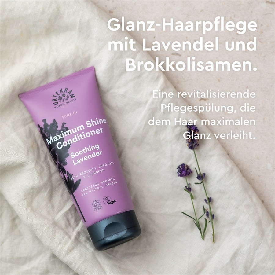 Urtekram Soothing Lavender Odżywka o maksymalnym połysku
