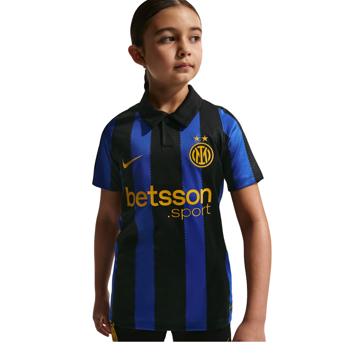 NIKE Inter Milan 26/27 Stadium Home Junior Boy Replica Jersey Blue II1648-409