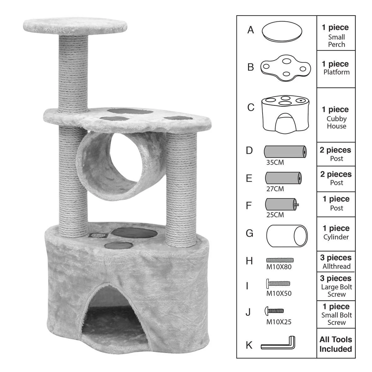 Replacement Parts For Cat Tree 37