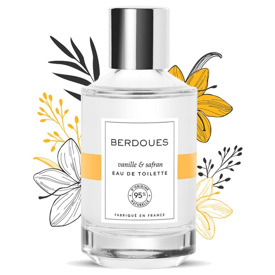 Berdoues Eaux de Toilette 95% Organics Wanilia i szafran