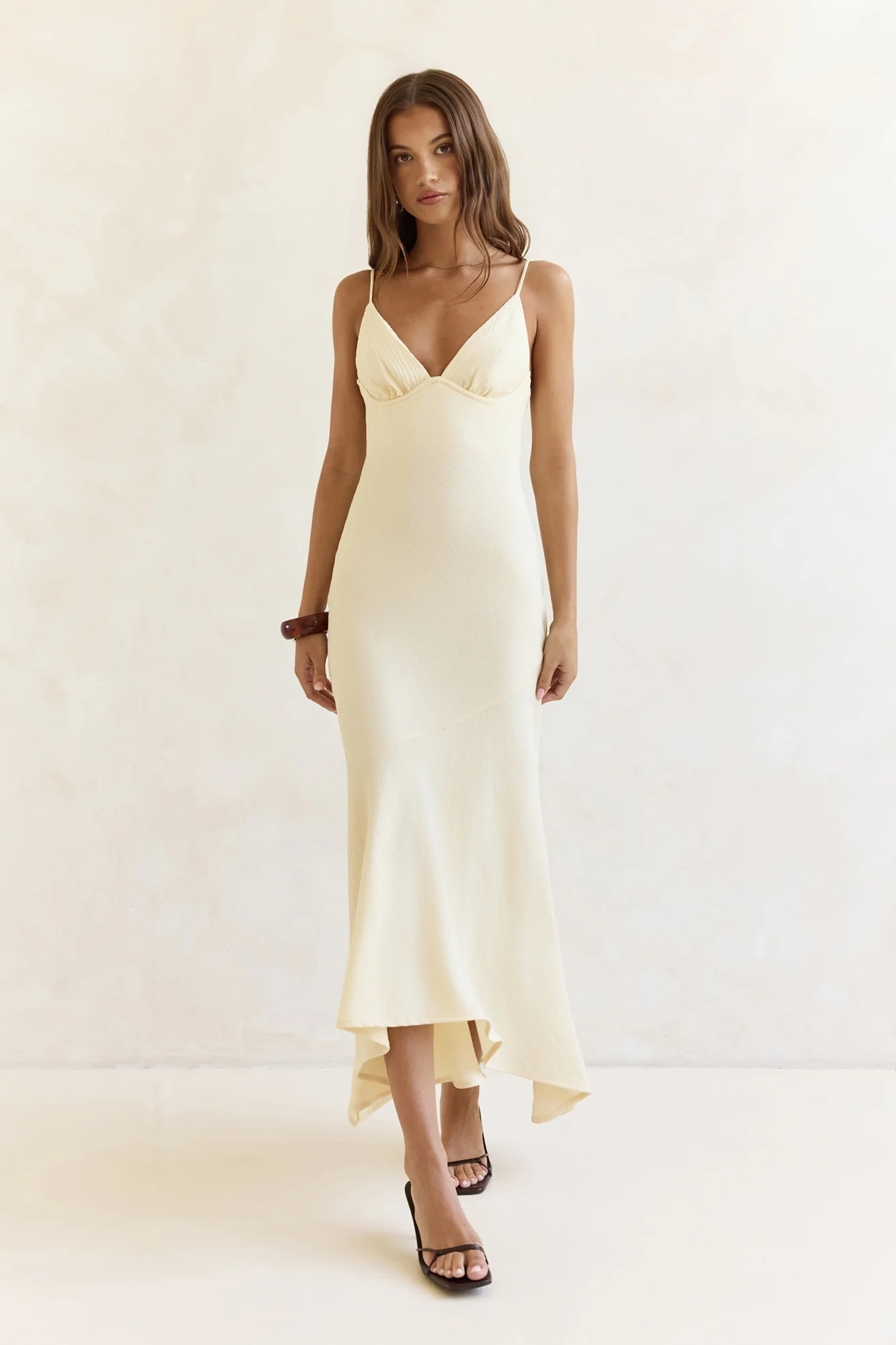 Moving Moments Maxi Dress Yellow - luluinthesky