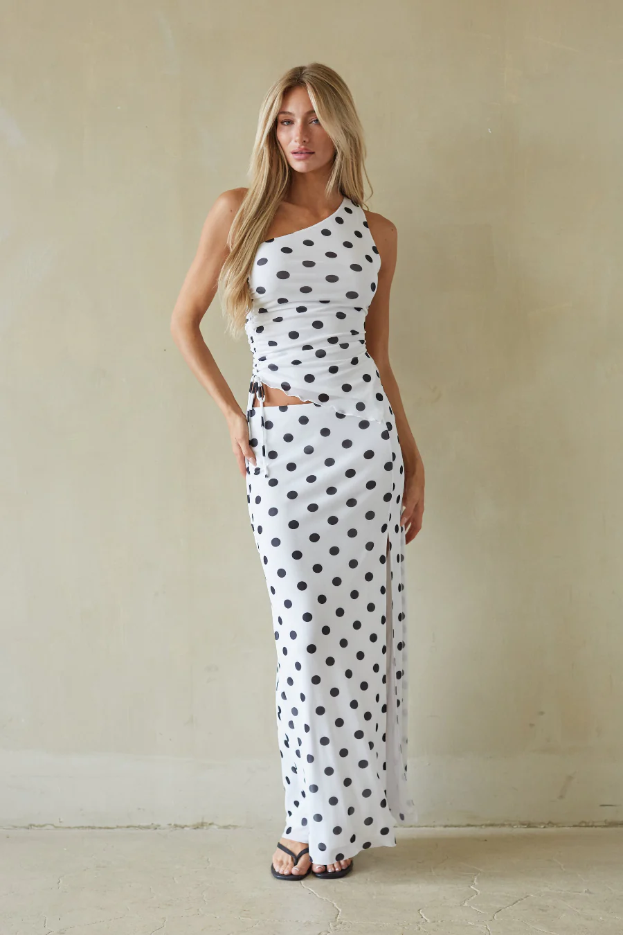 Briar One Shoulder Ruched Top - luluinthesky