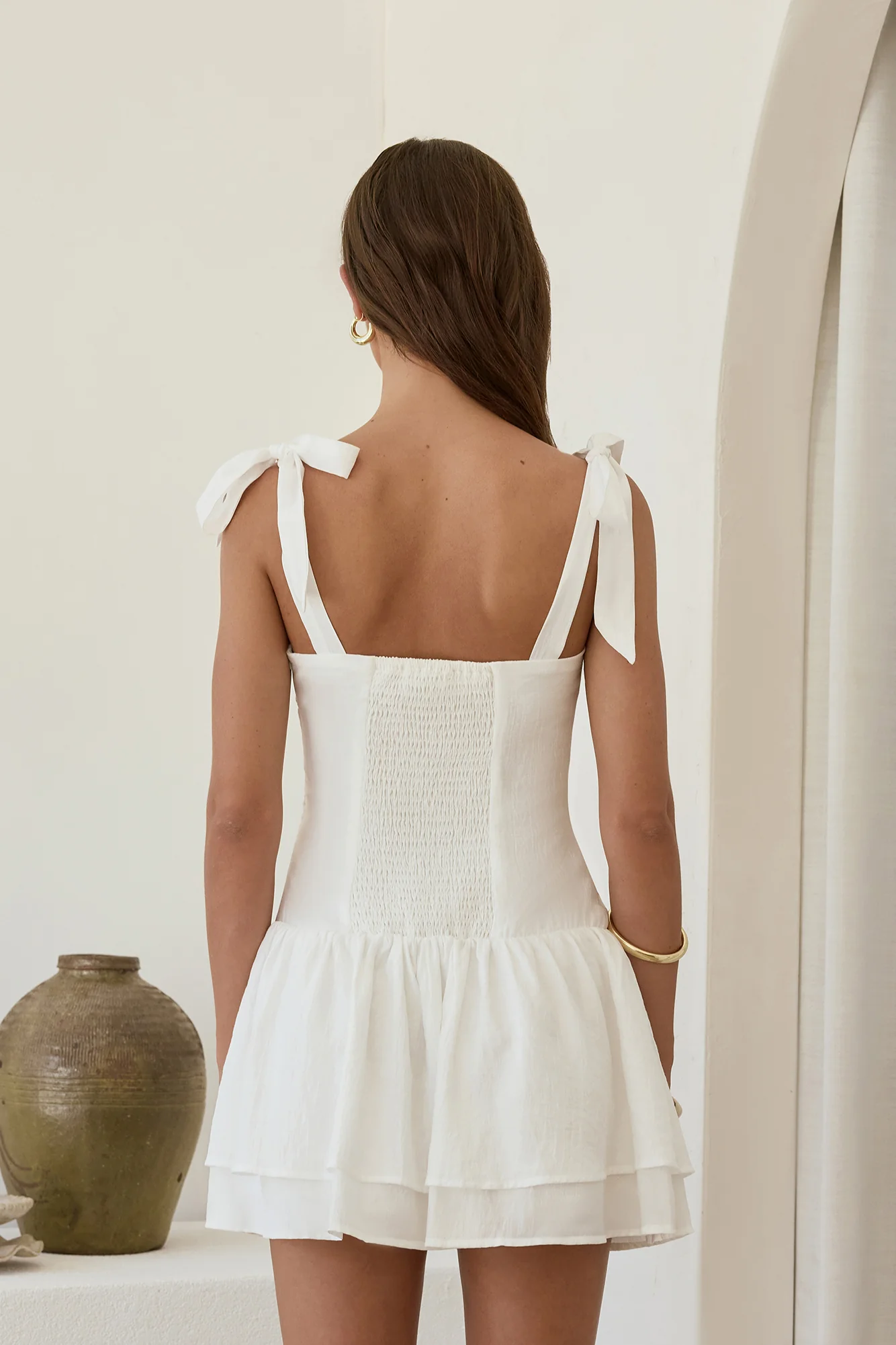 Heatwave Kiss Mini Dress White - luluinthesky