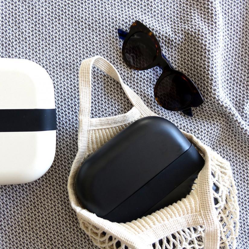 Vogeelle Square Bento Lunch Box - Black