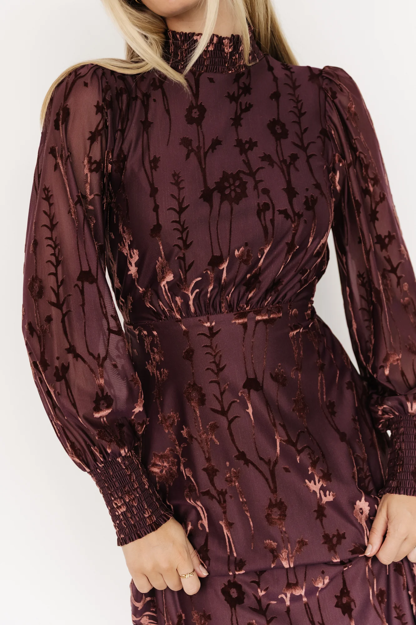 Penelope Velvet Maxi Dress | Clove - luluinthesky