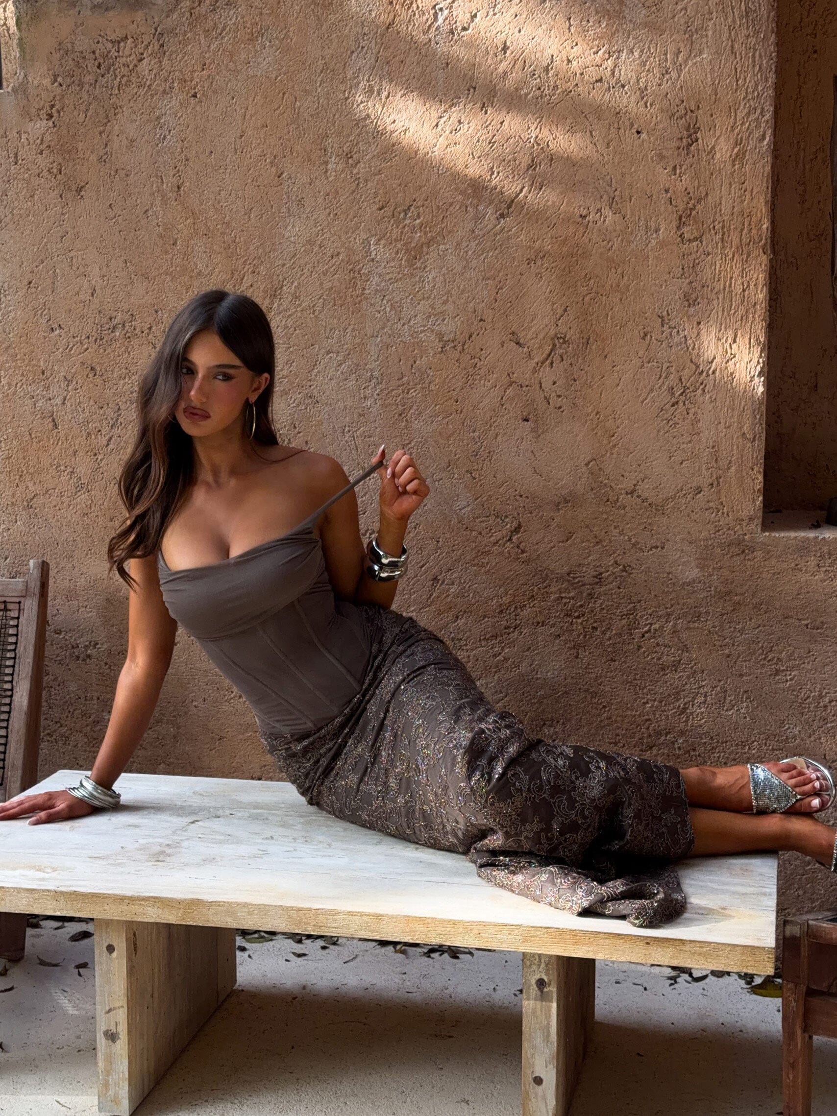Hadlai-Maxi-Dress-Brown