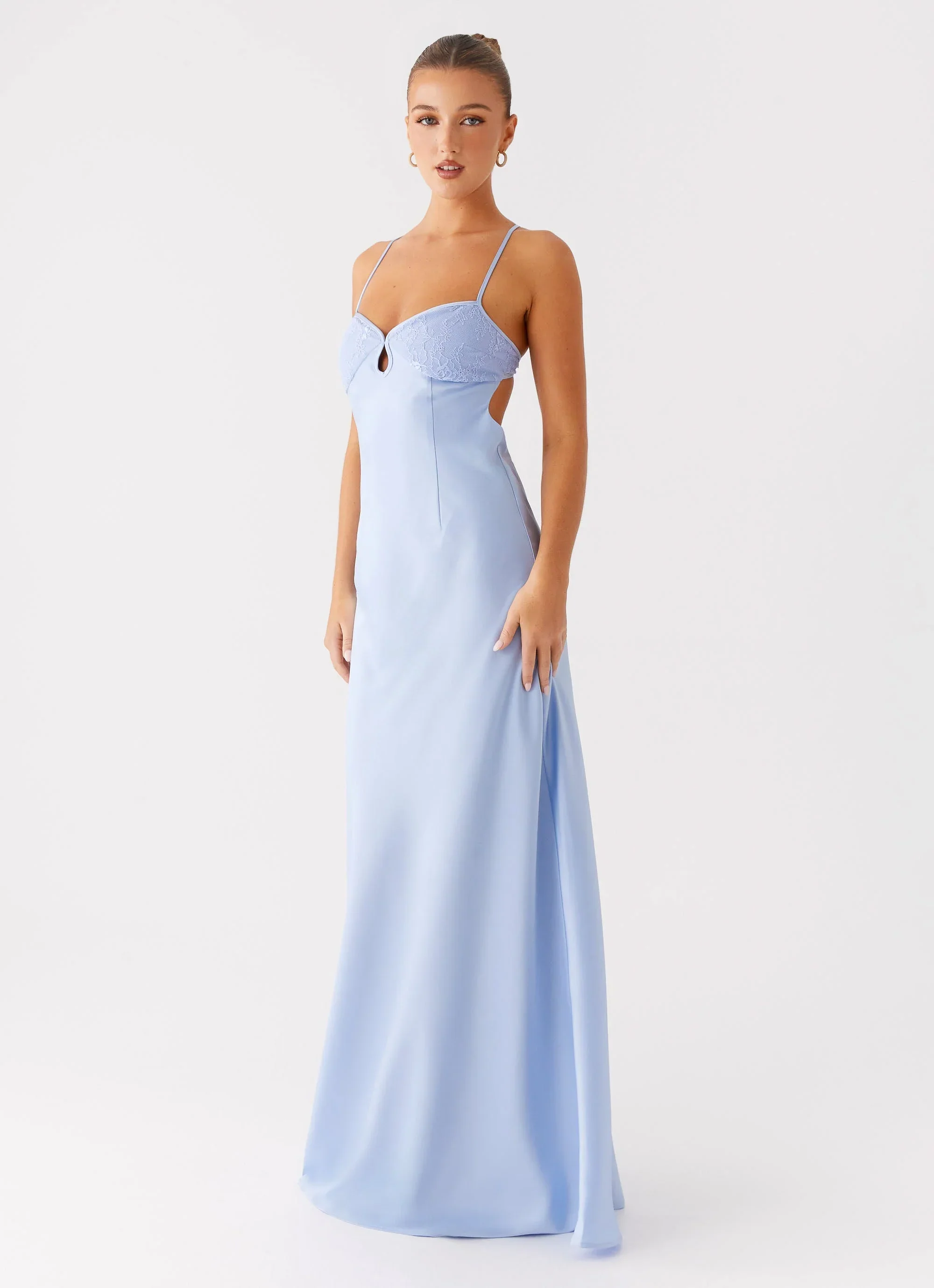 Joanie Maxi Dress - Blue