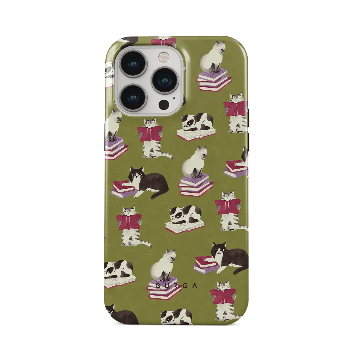 Curious Cat - iPhone 14 Pro Max ケース