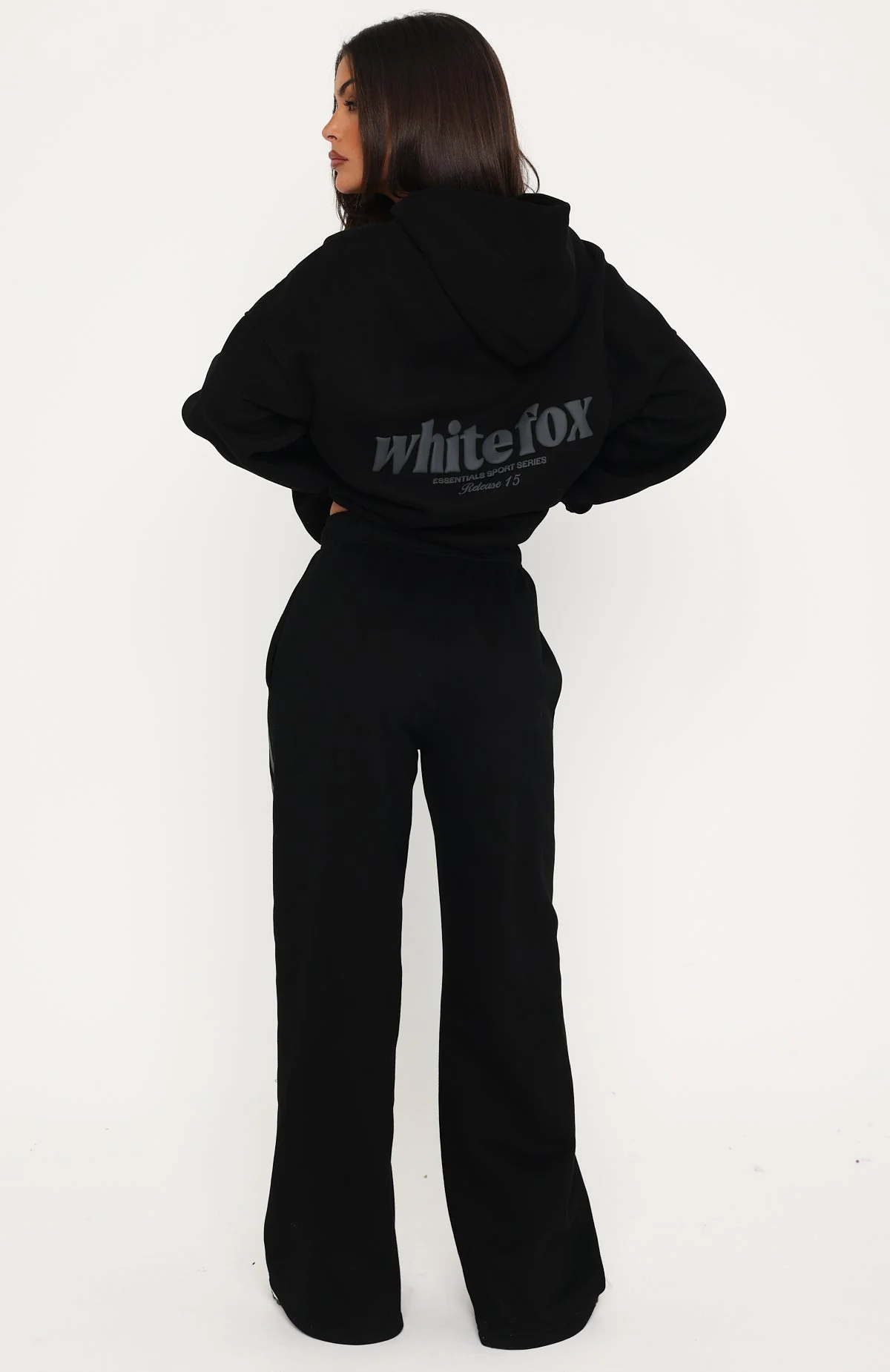 Release 15 Asalia Wide Leg Sweatpants Black