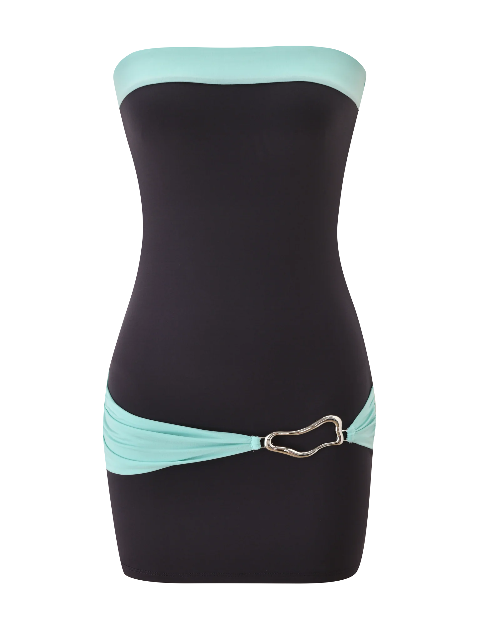 Eos Mini Dress - Midnight And Aqua