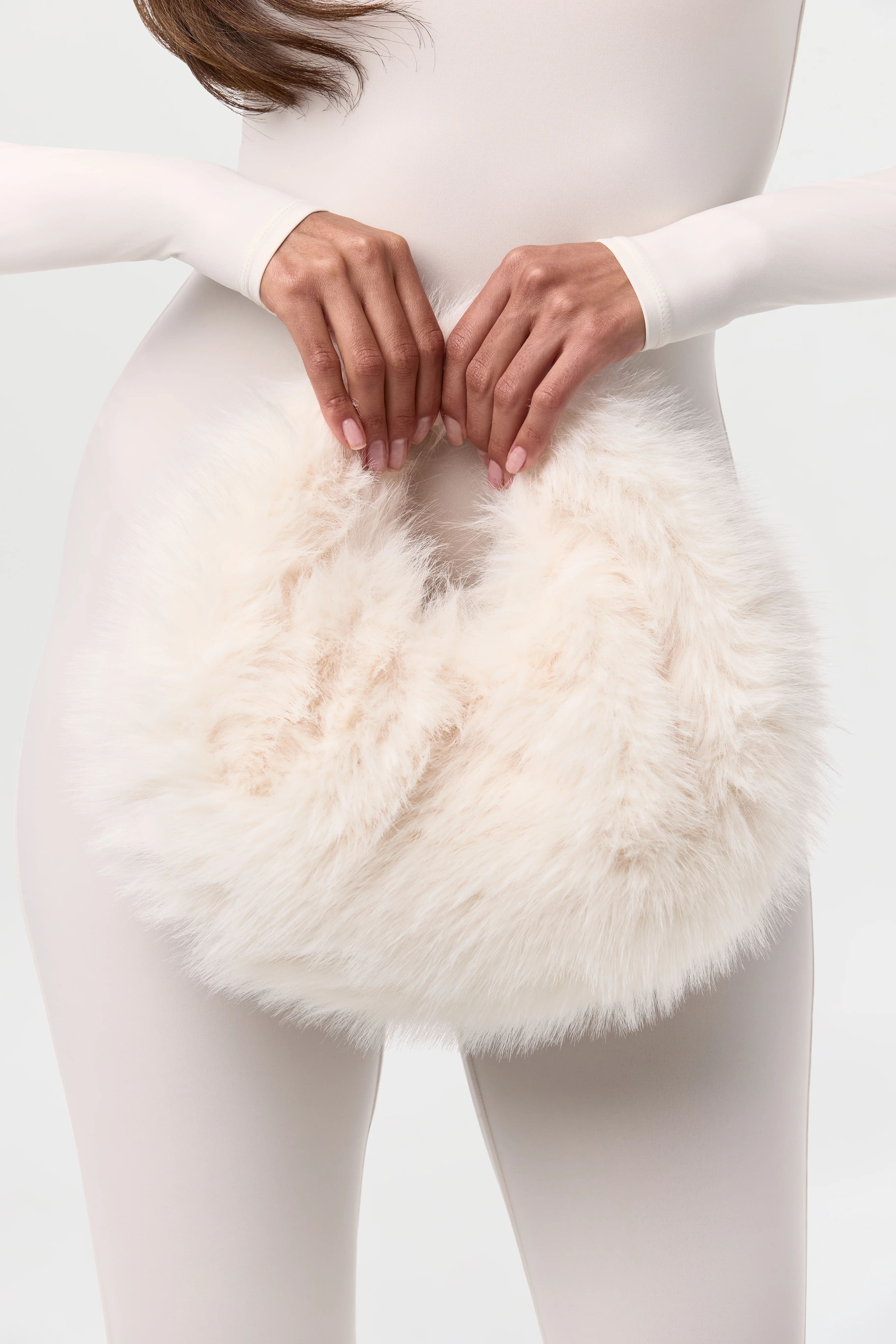 Faux Fur Plush Mini Bag