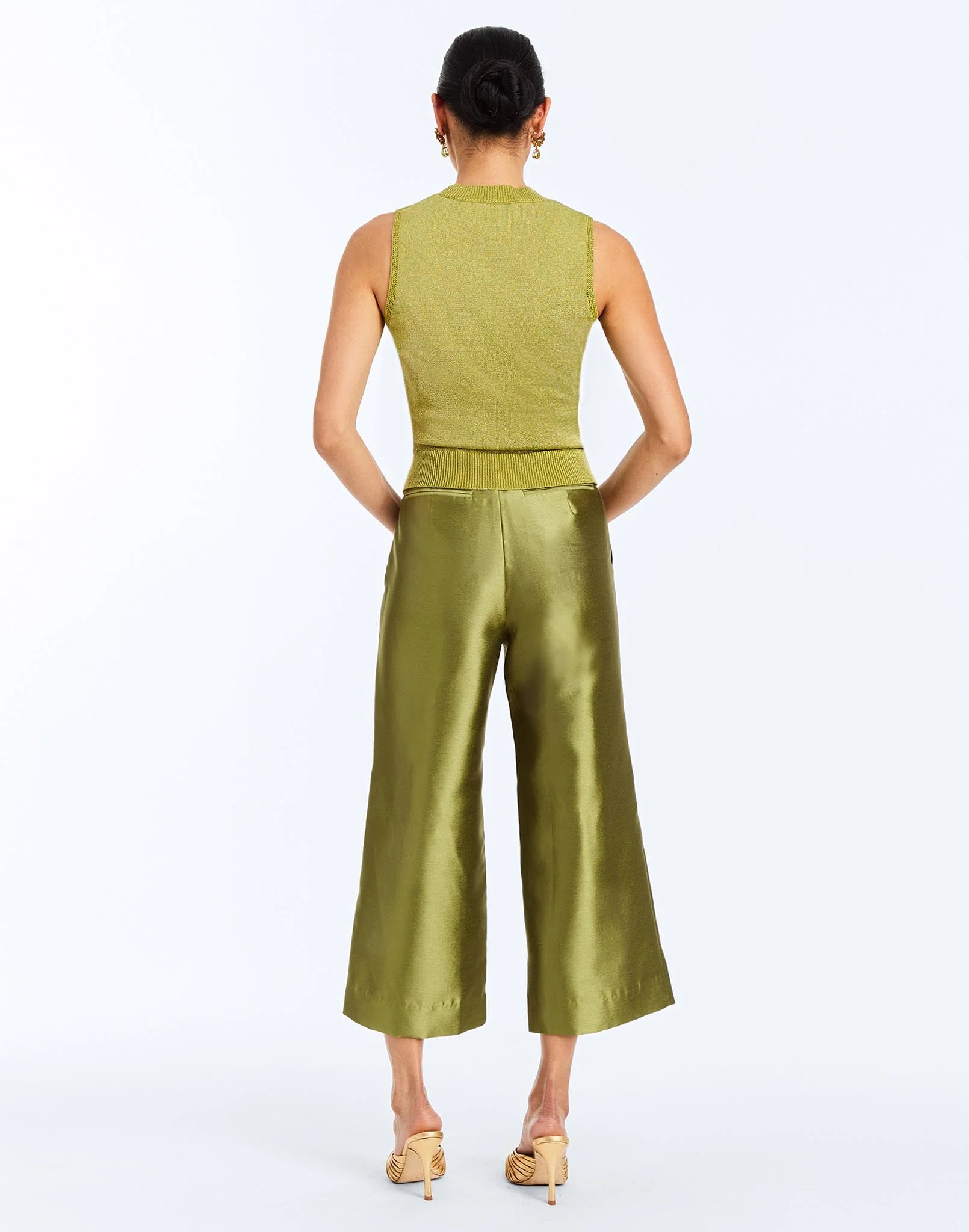 Soho Metallic Knit Top