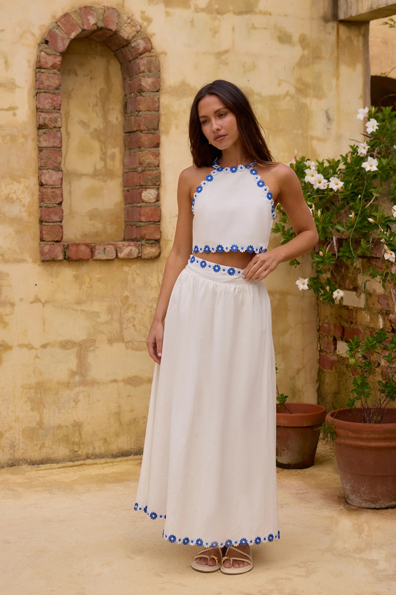 Nicola Rose Set White - luluinthesky