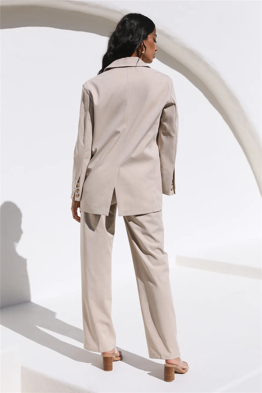 Twin Flame Pants Beige