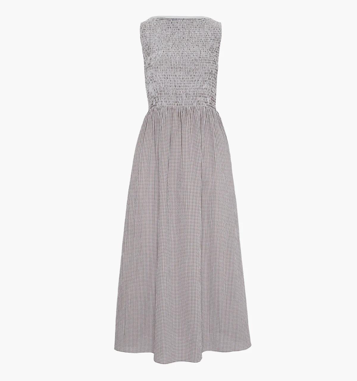 The Cosima Nap Dress - Chocolate Gingham