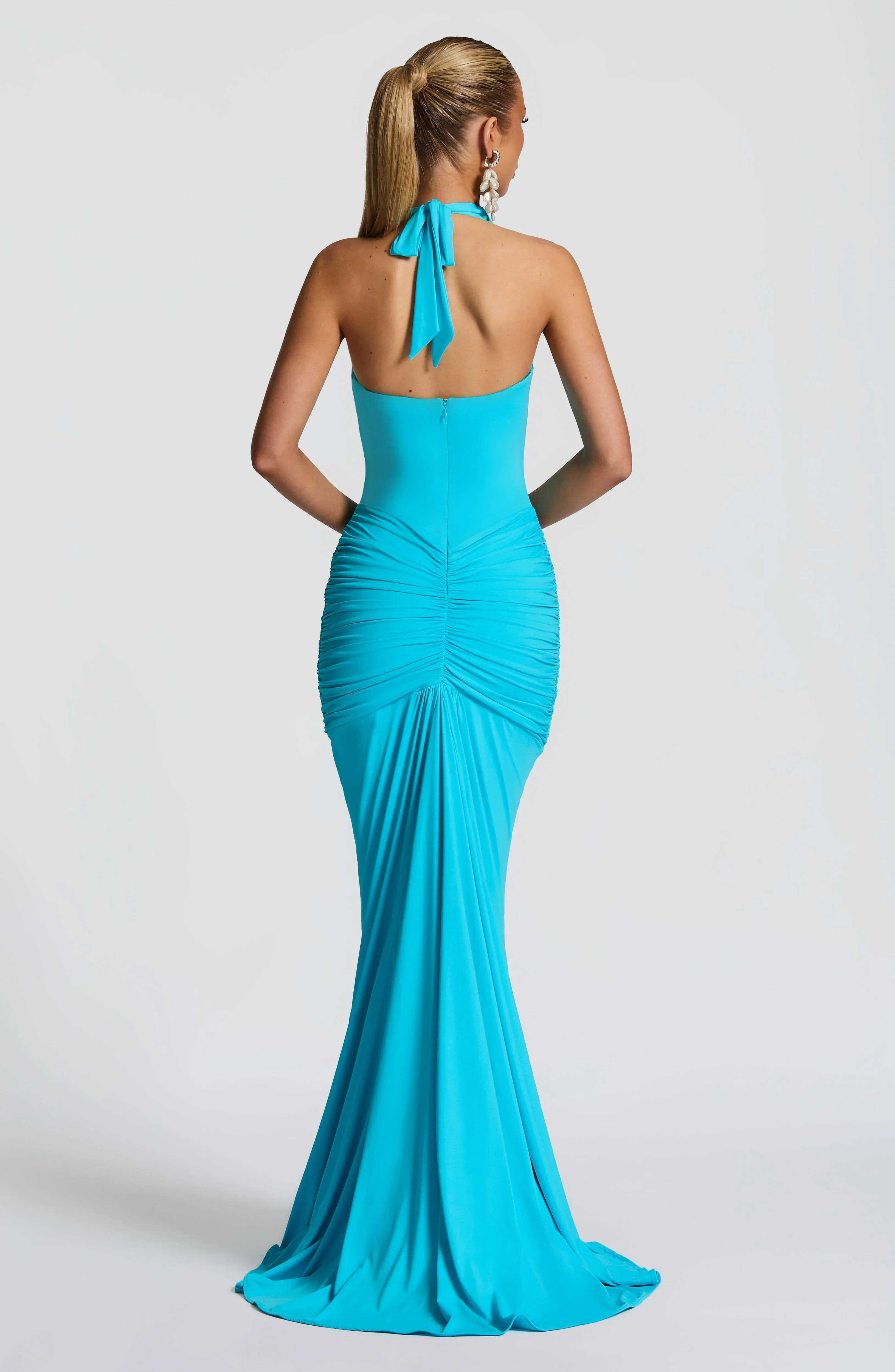 Rosetta Maxi Dress - Aqua