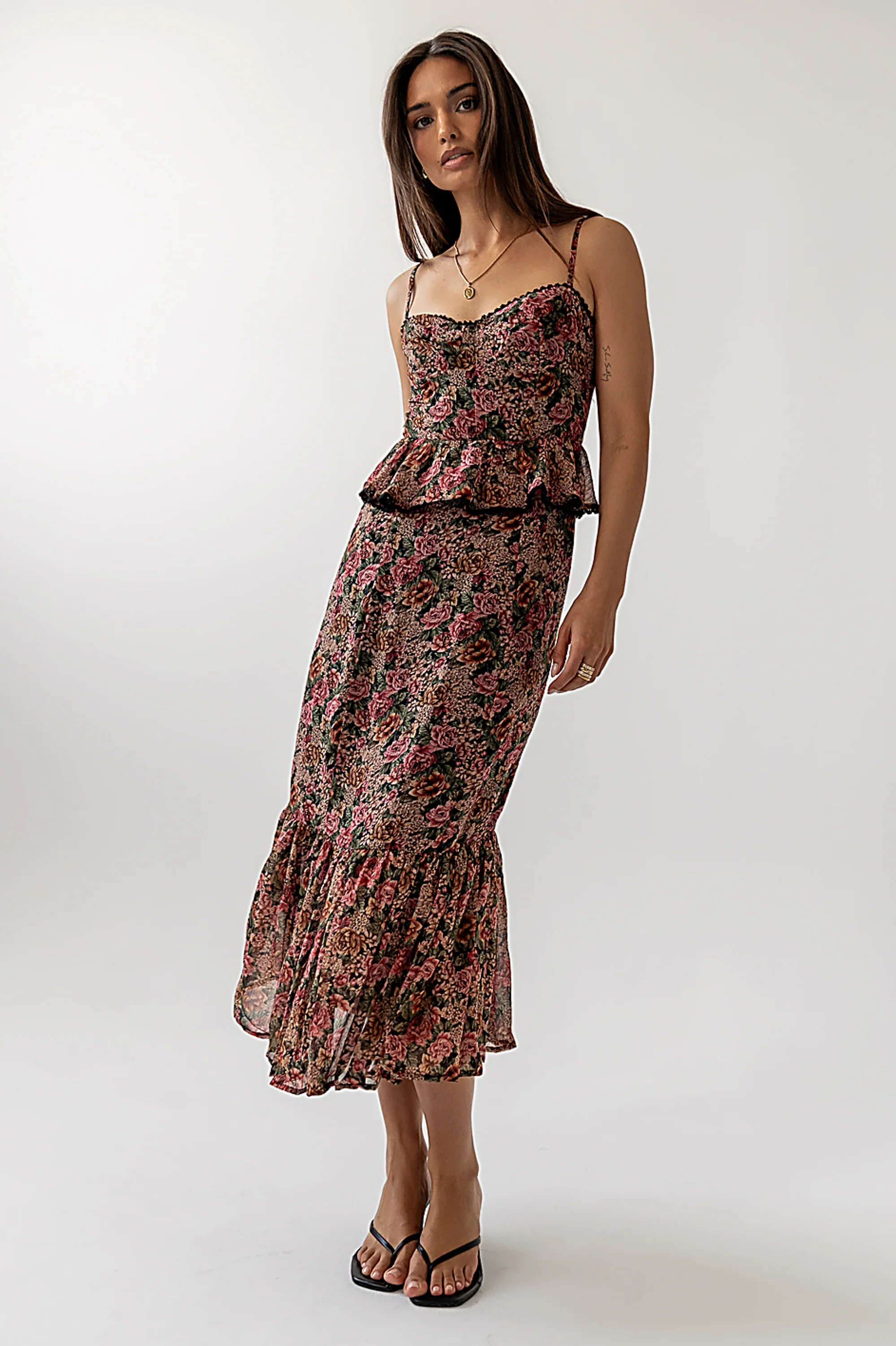 Jennie Floral Midi Dress